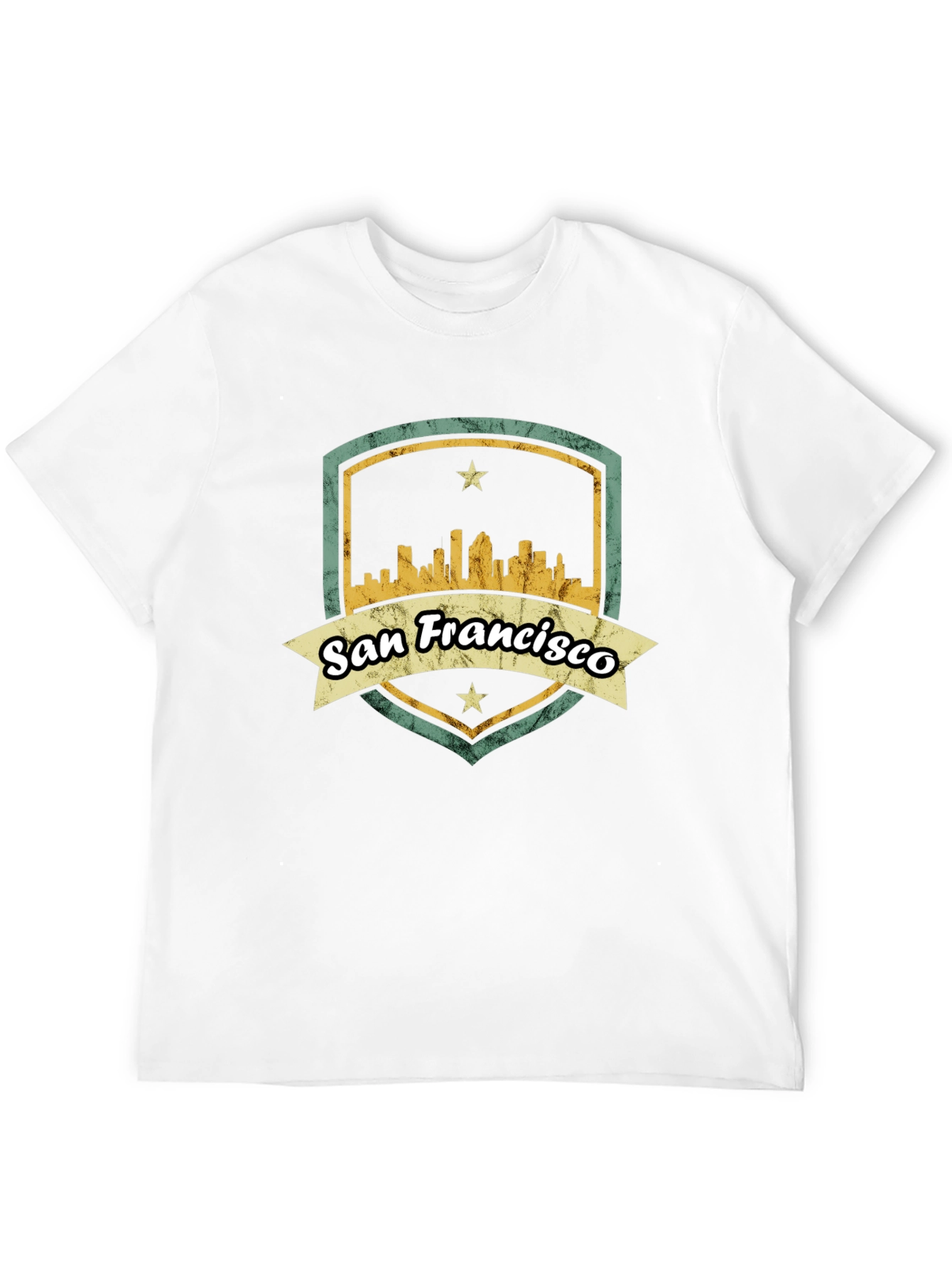 San Francisco Skyline T-Shirt - Retro Design