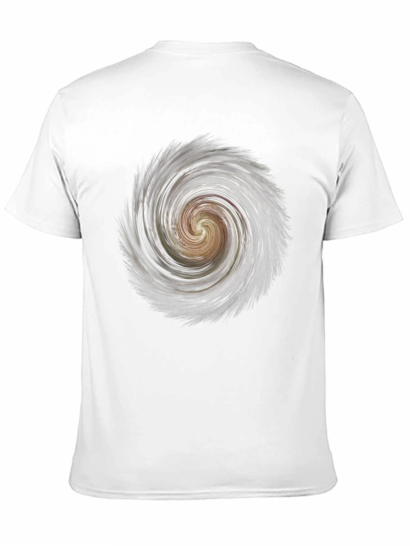 Vortex Graphic Tee - Black Cotton Blend