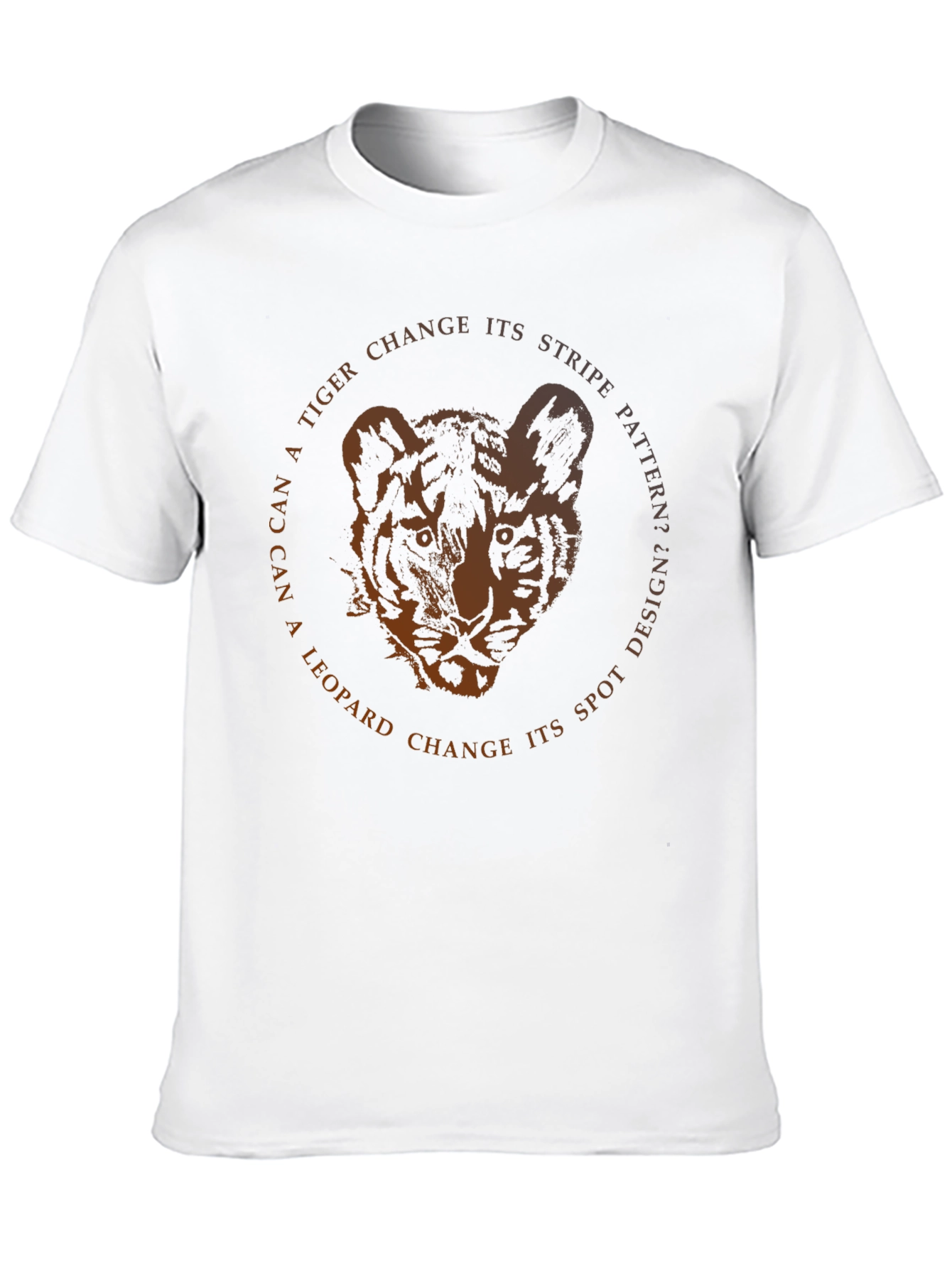Tiger Stripe Pattern Tee