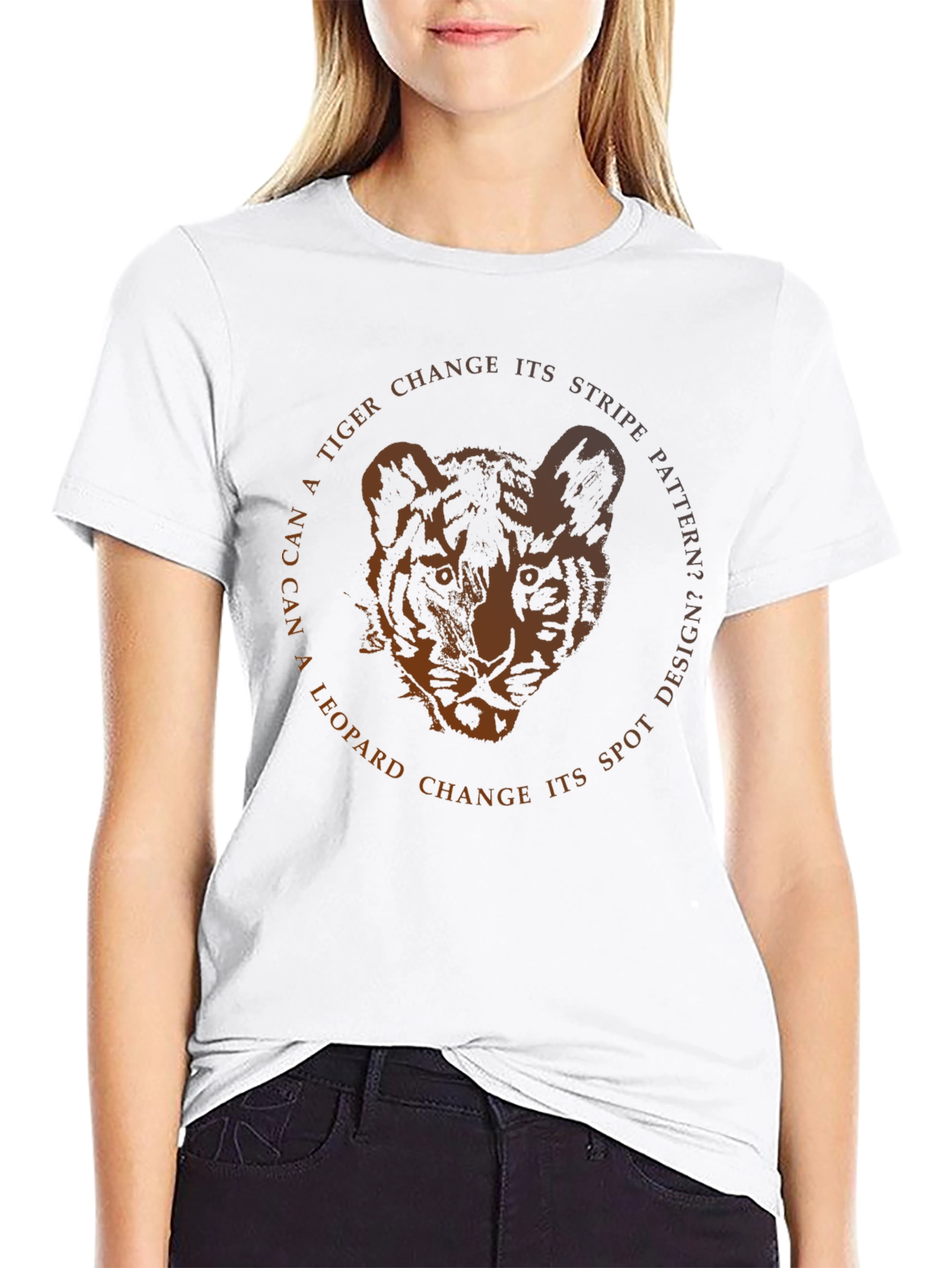 Tiger Stripe Pattern Tee