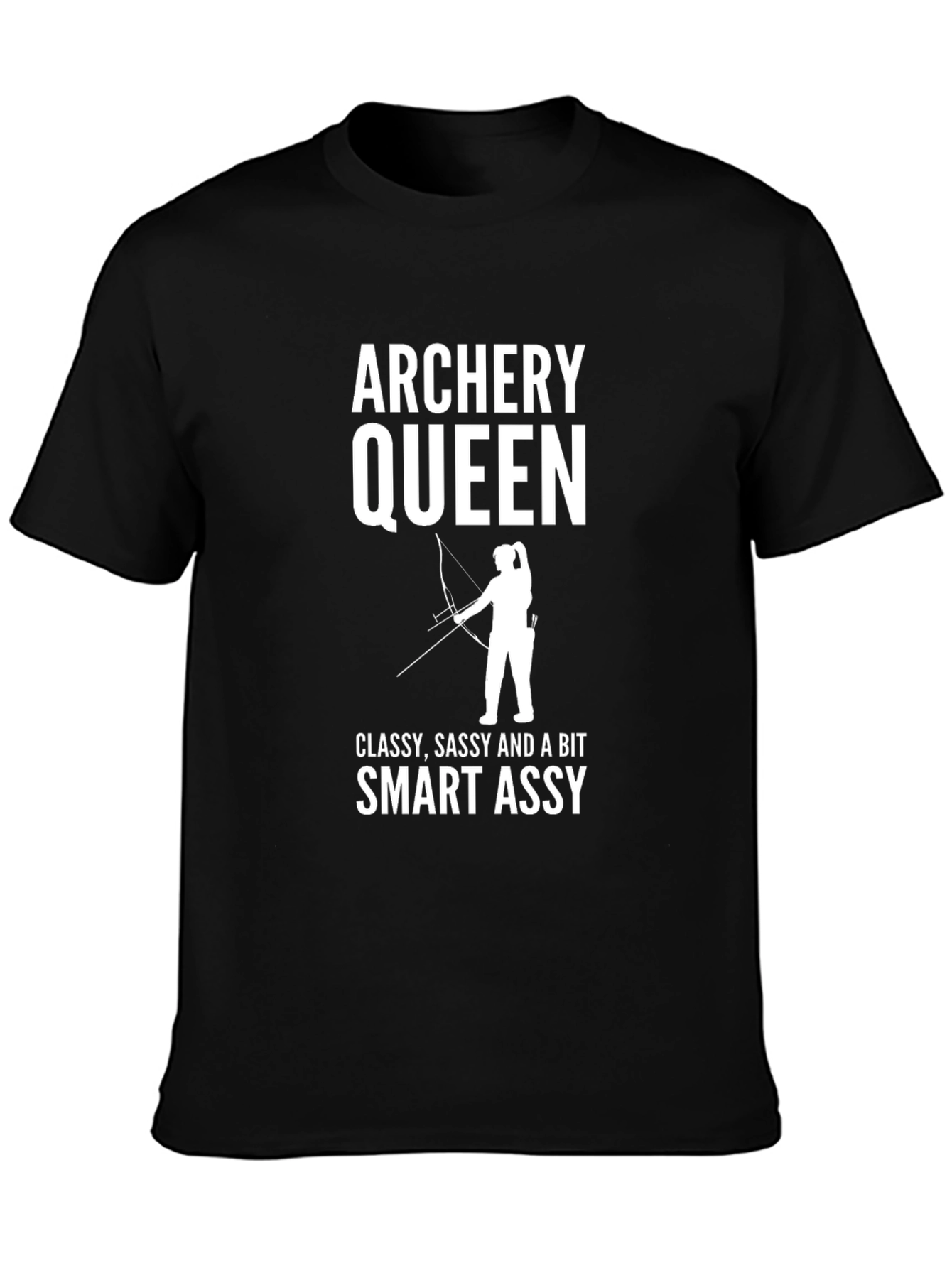 Archery Queen Funny Graphic T-Shirt