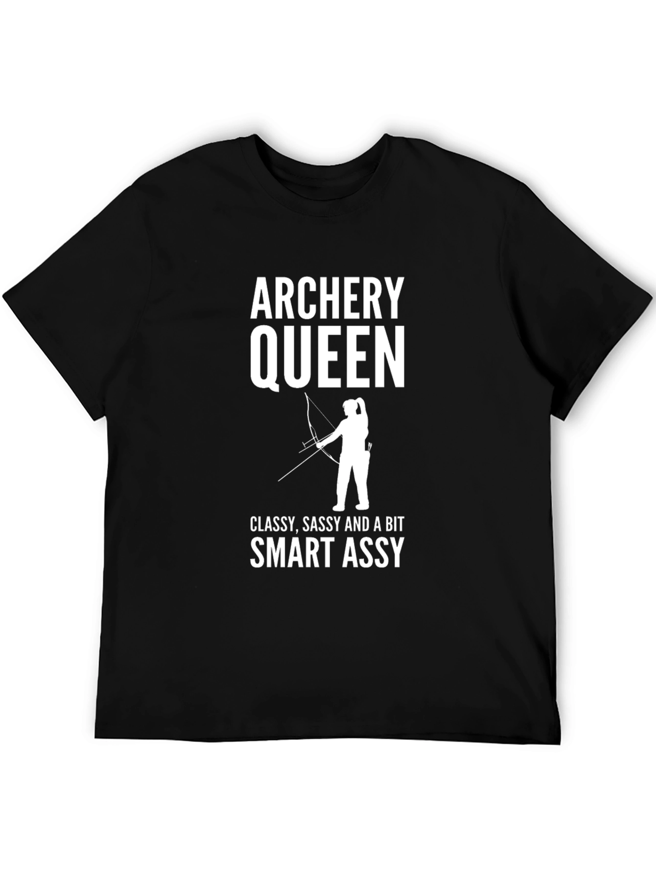 Archery Queen Funny Graphic T-Shirt