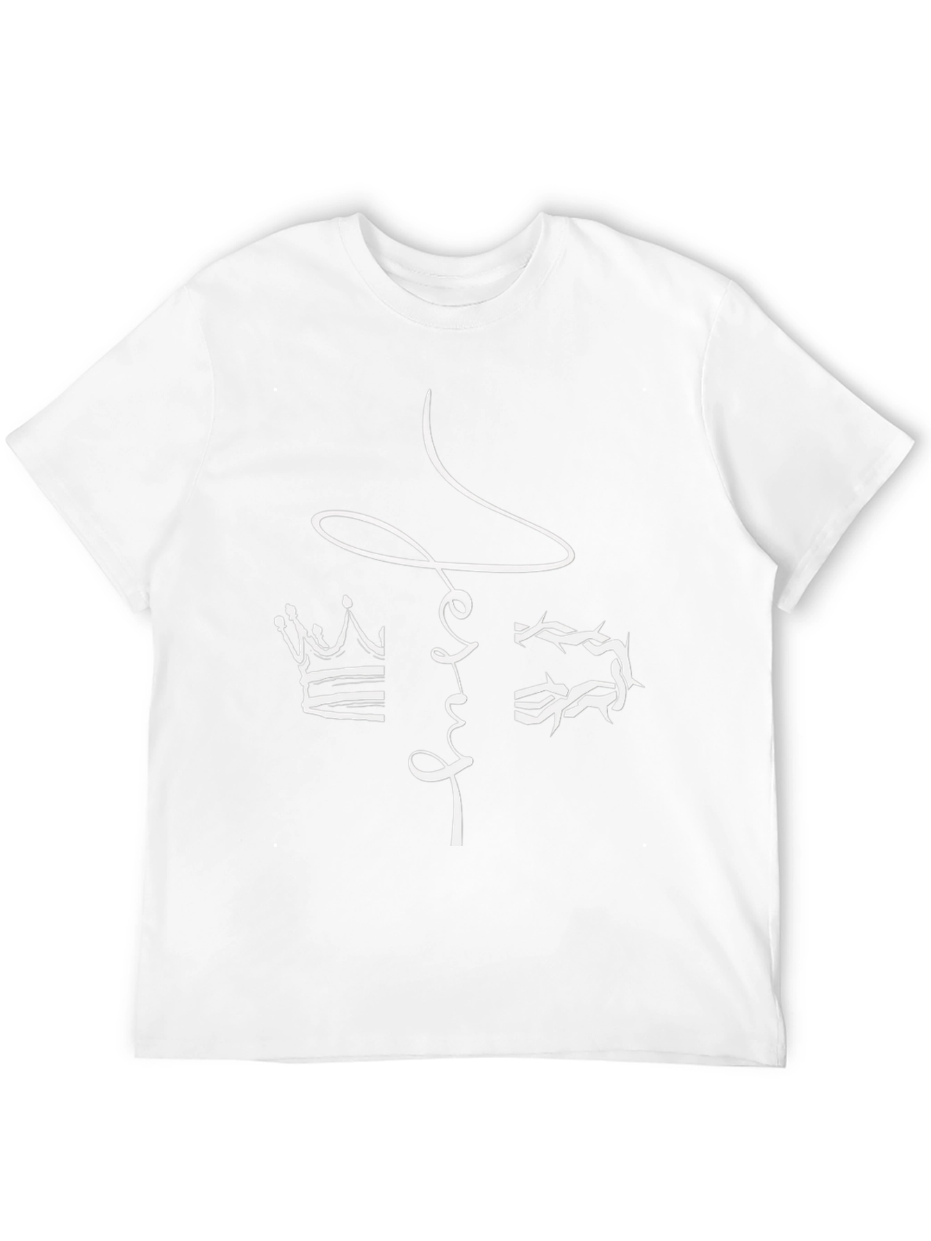 Jesus Crown of Thorns Graphic Tee