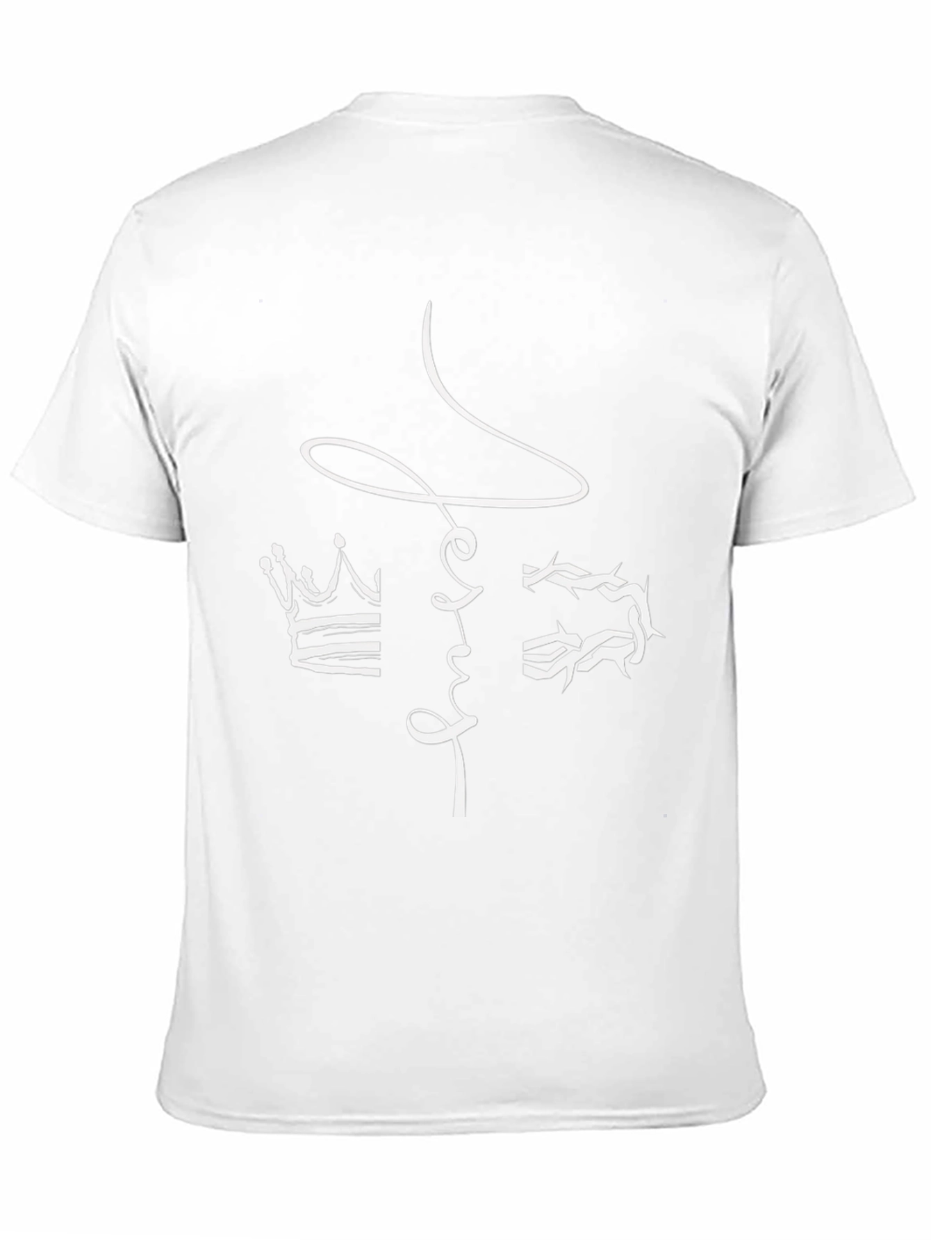 Jesus Crown of Thorns Graphic Tee