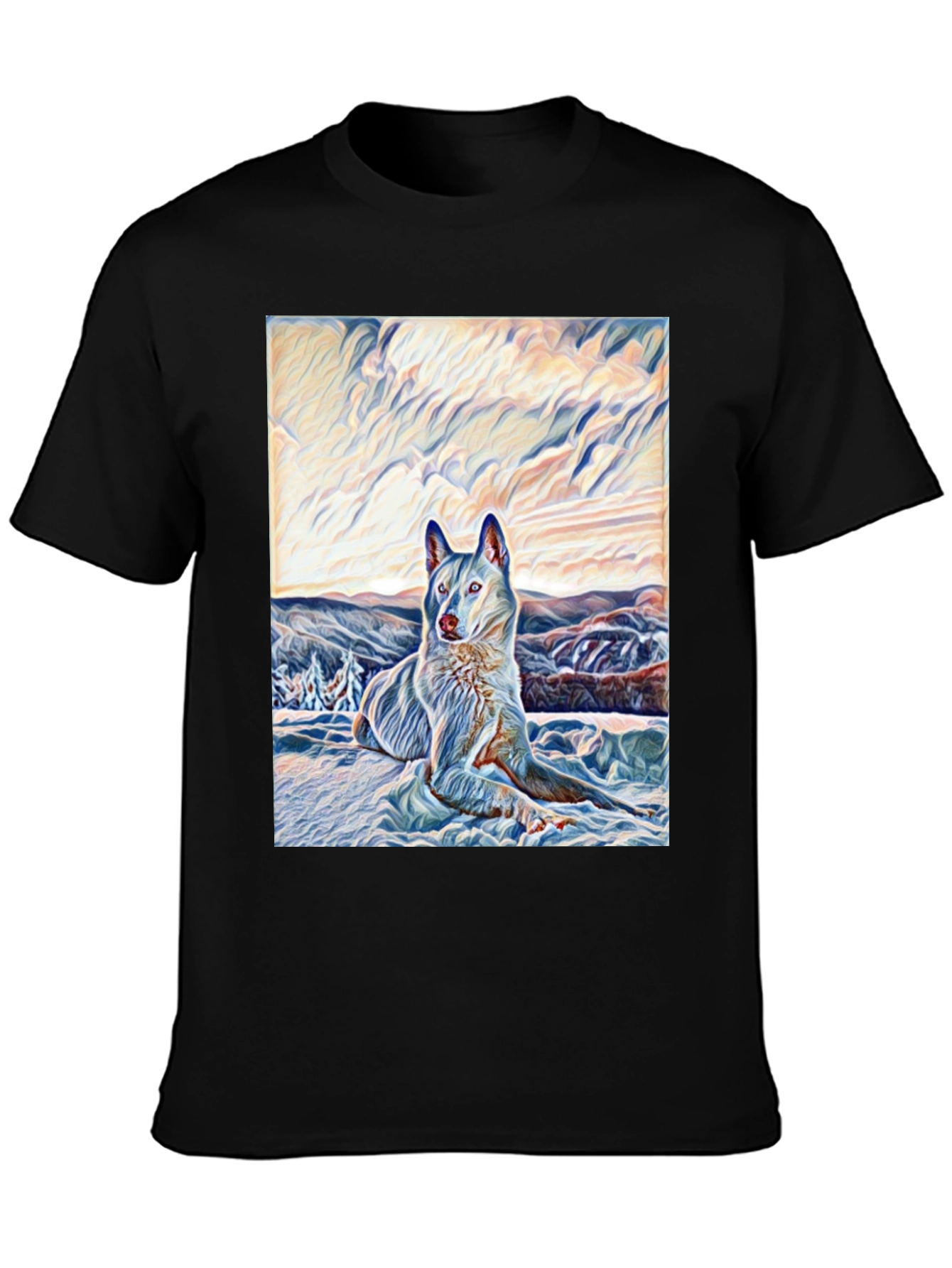 Dog Artistic T-Shirt