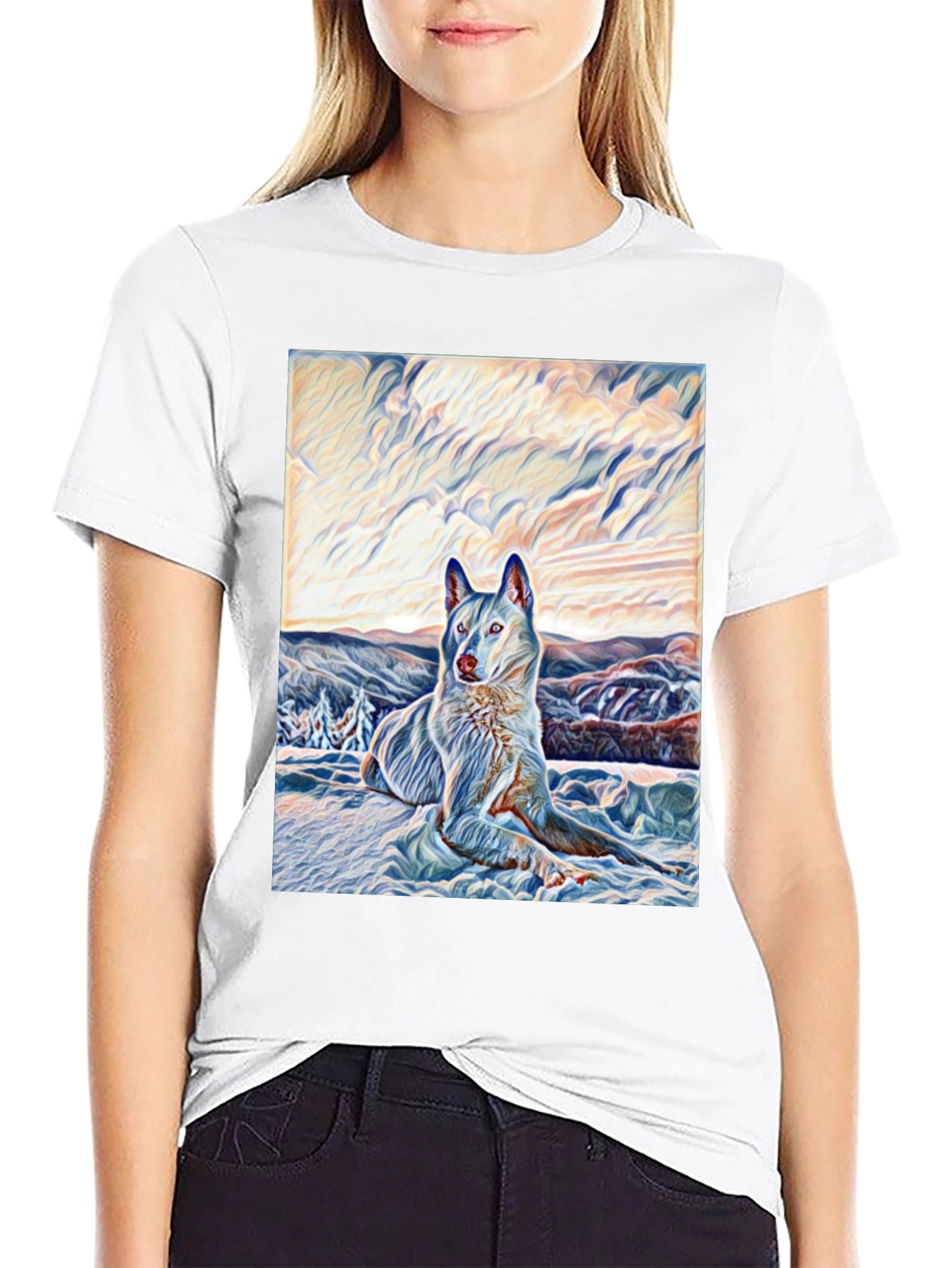 Dog Artistic T-Shirt