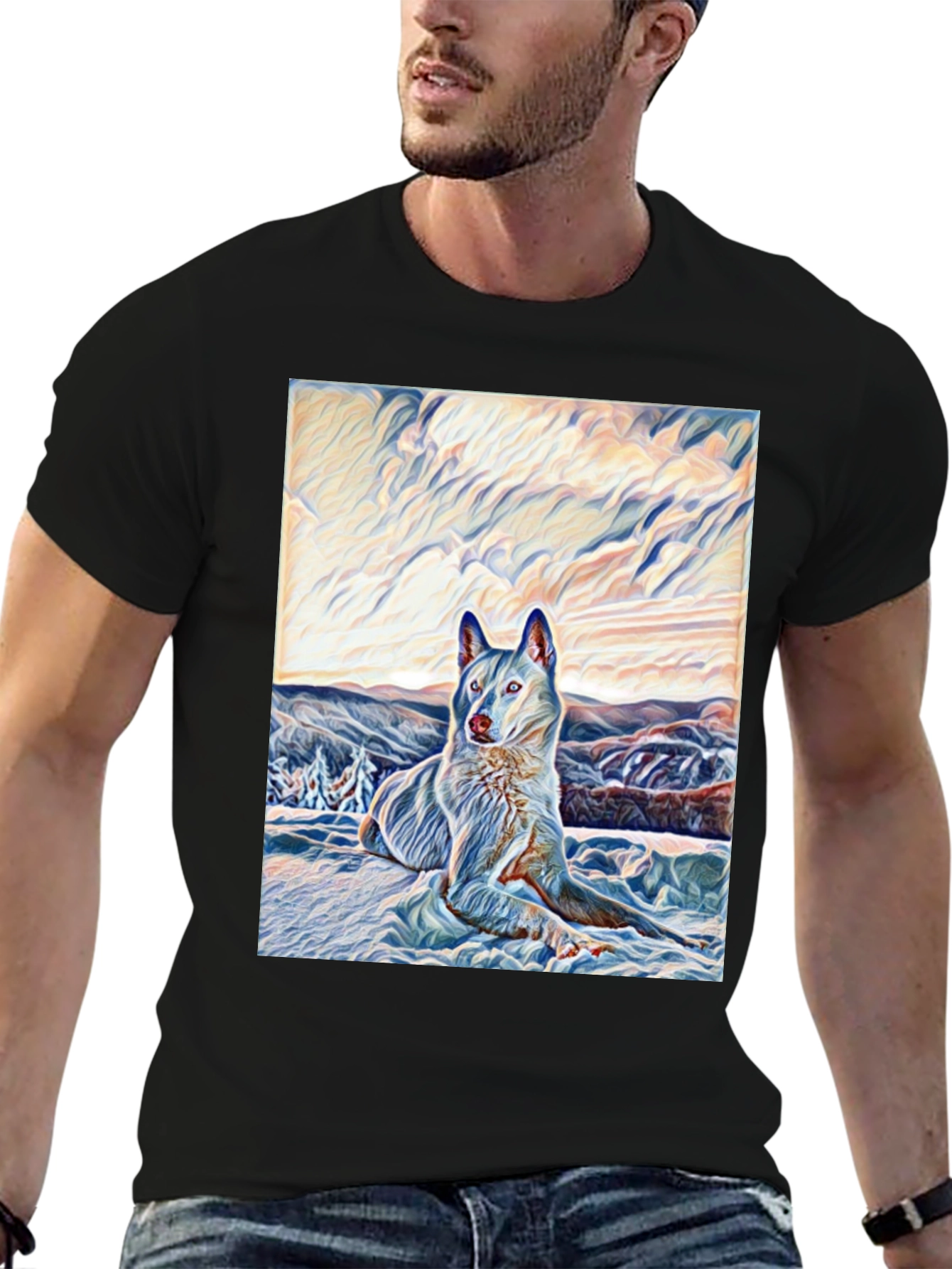 Dog Artistic T-Shirt