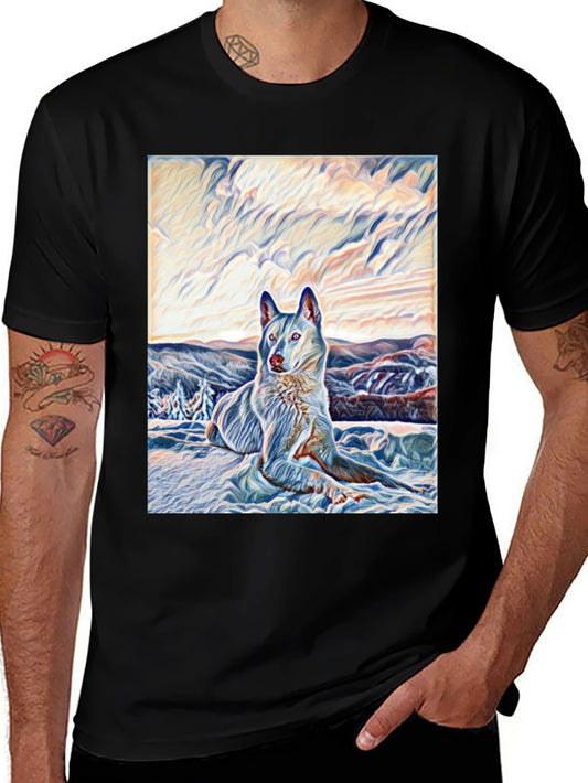 Dog Artistic T-Shirt