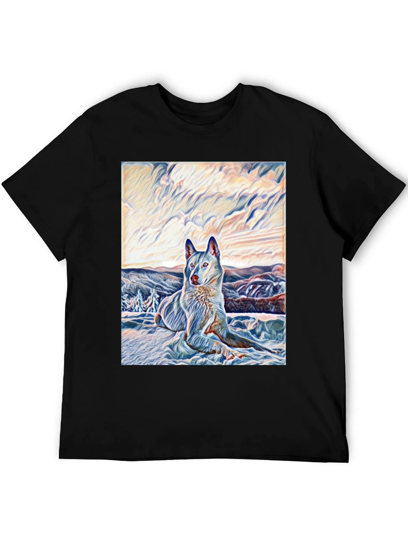 Dog Artistic T-Shirt