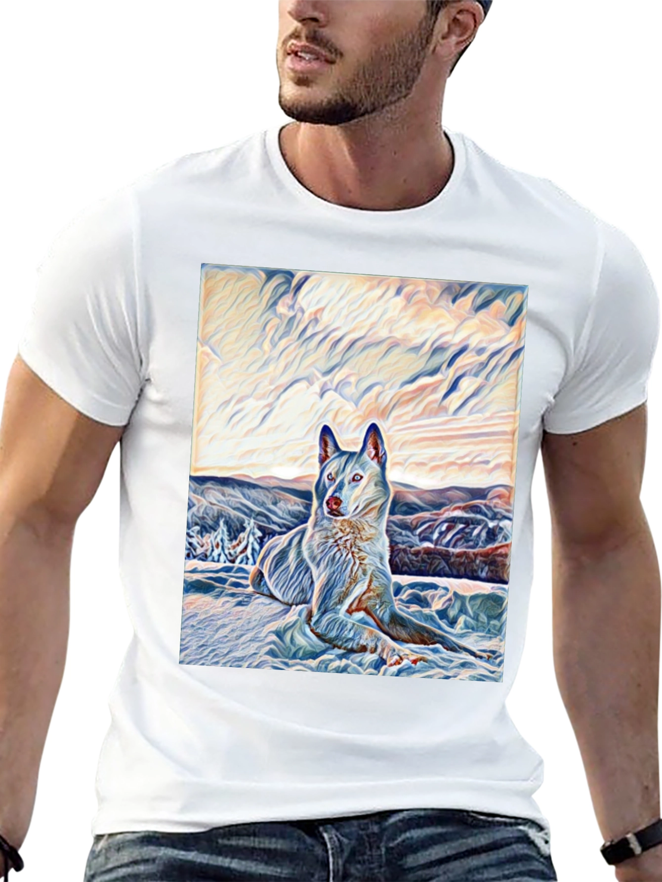 Dog Artistic T-Shirt