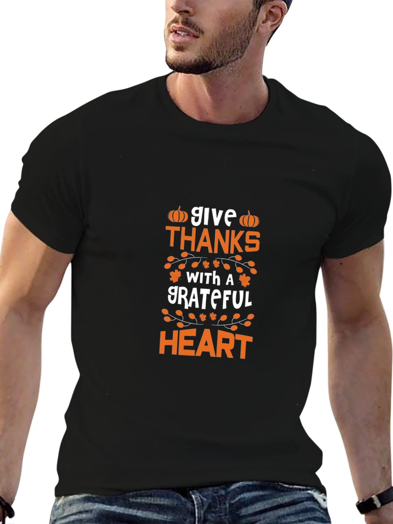 Give Thanks Grateful Heart T-Shirt