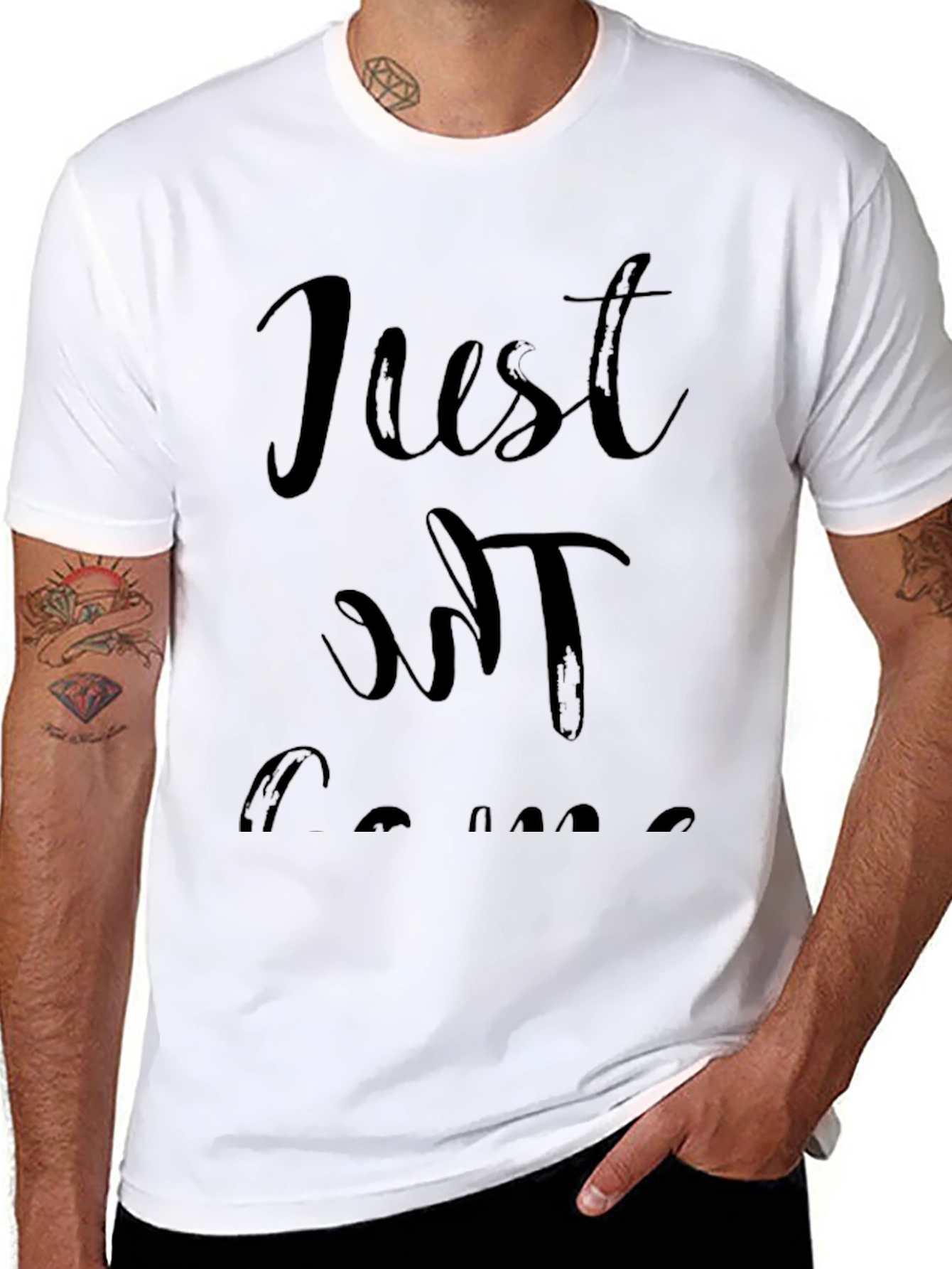 Just Out Here Camping Graphic T-Shirt