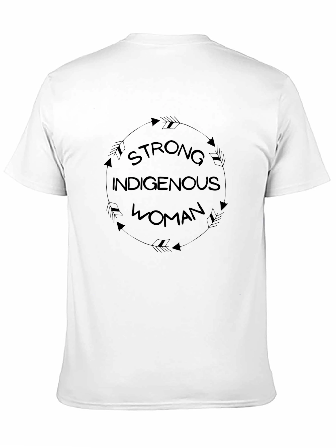 Strong Indigenous Woman Graphic Tee