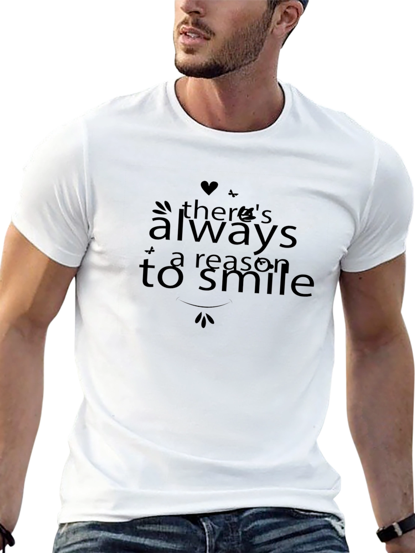 Always A Reason To Smile Graphic T-Shirt