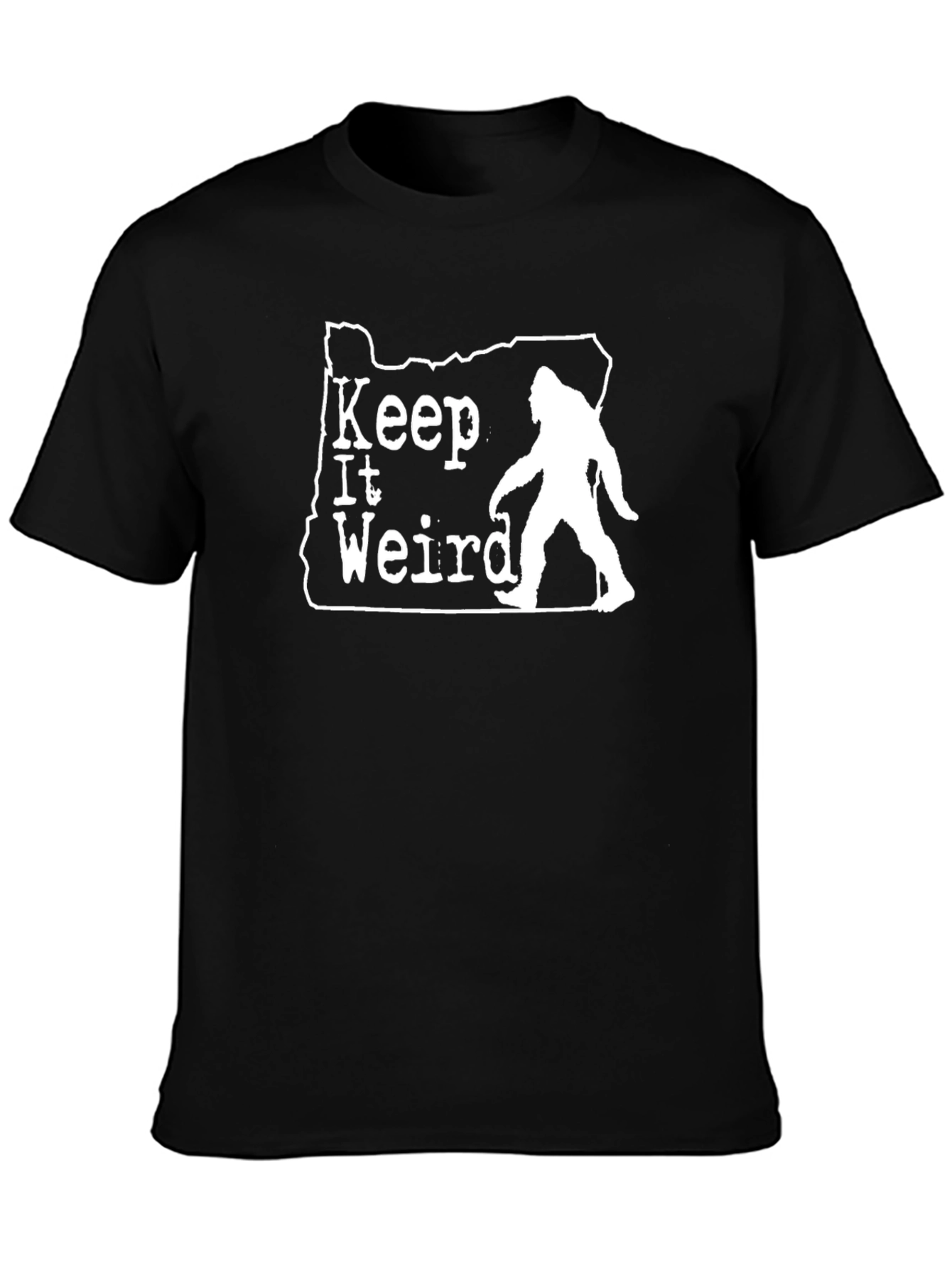 Keep It Weird Oregon Bigfoot T-Shirt