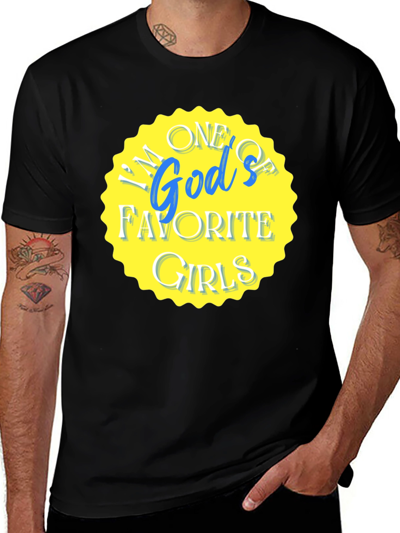 Gods Favorite Girls Graphic Tee