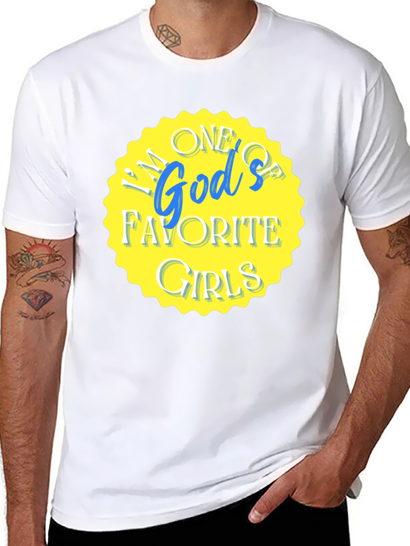 Gods Favorite Girls Graphic Tee