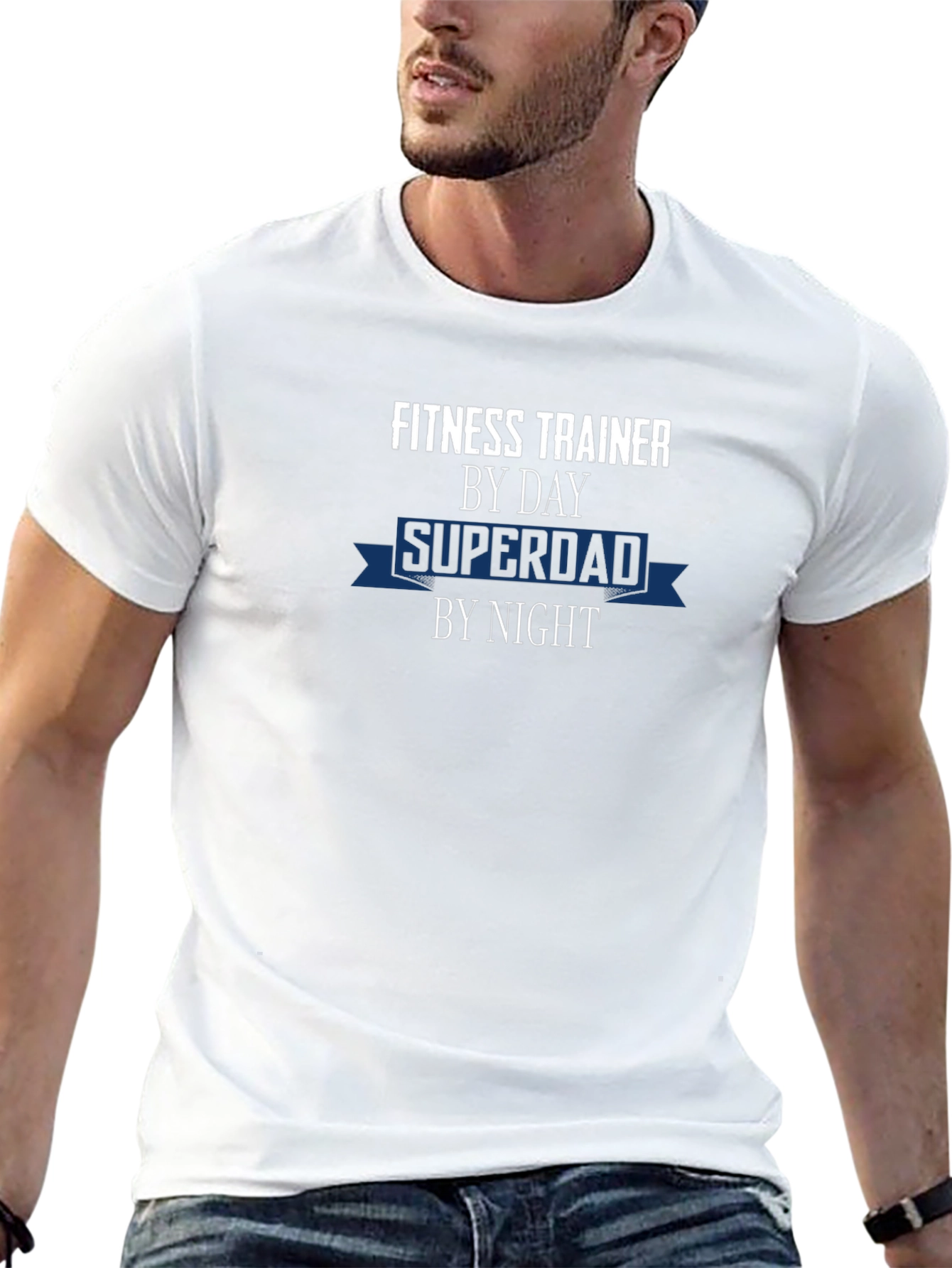 Fitness Trainer Superdad T-Shirt