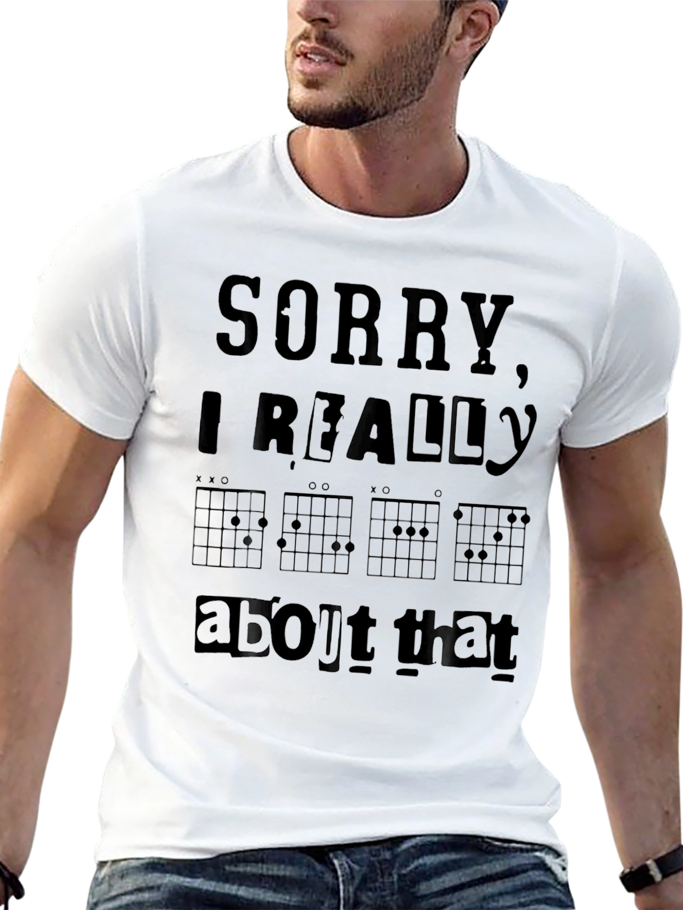 Sorry Chord Chart Graphic T-Shirt