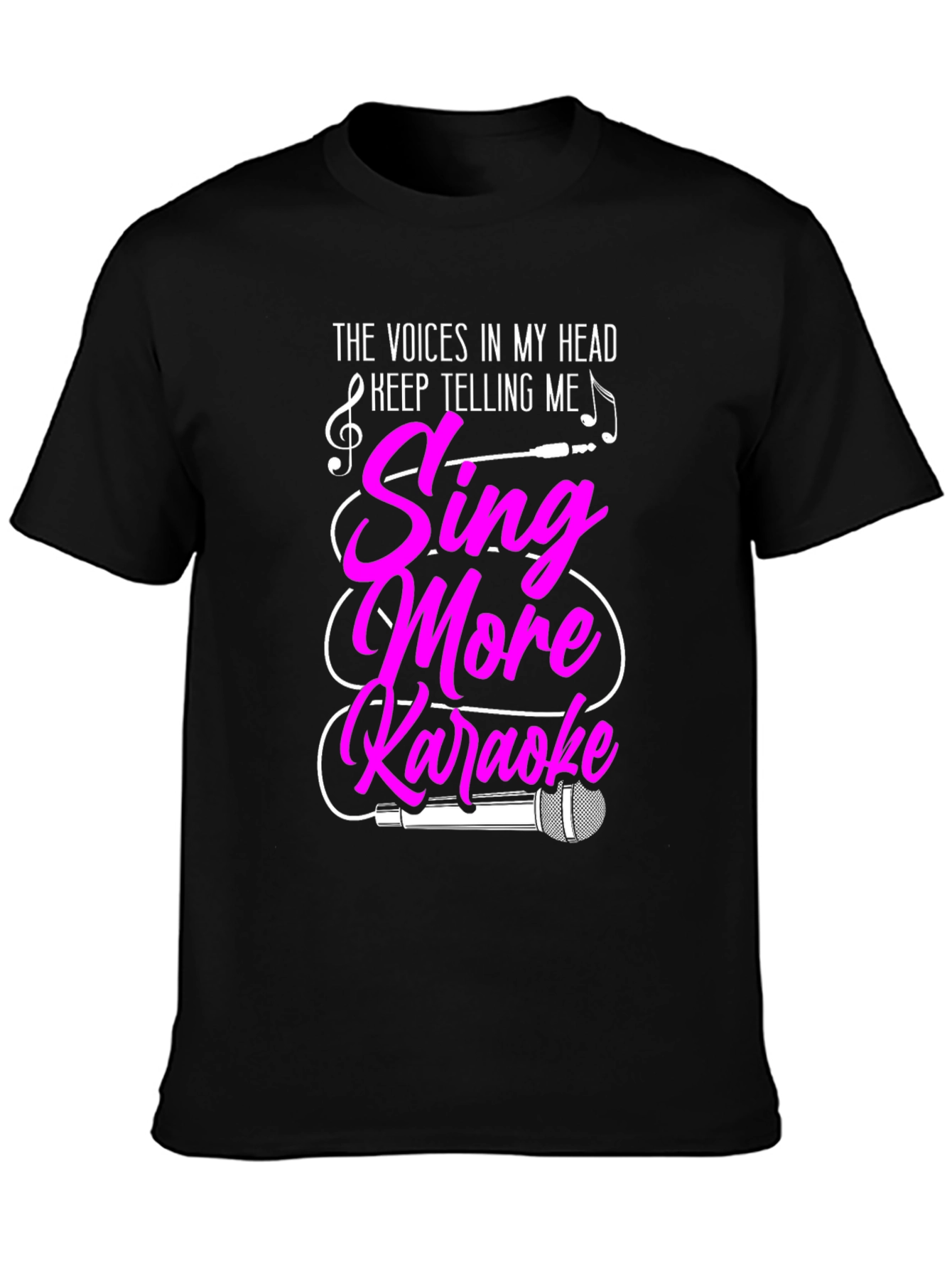Sing More Karaoke Graphic T-Shirt