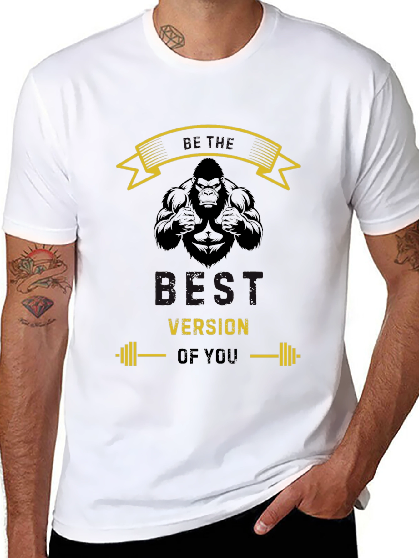 Best Version Gorilla Gym T-Shirt