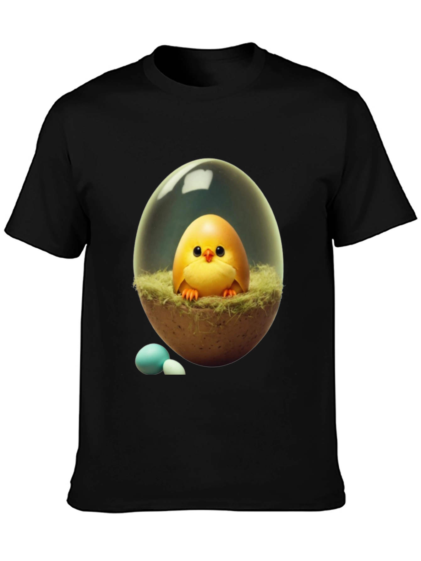 Cute Chick in Egg T-Shirt