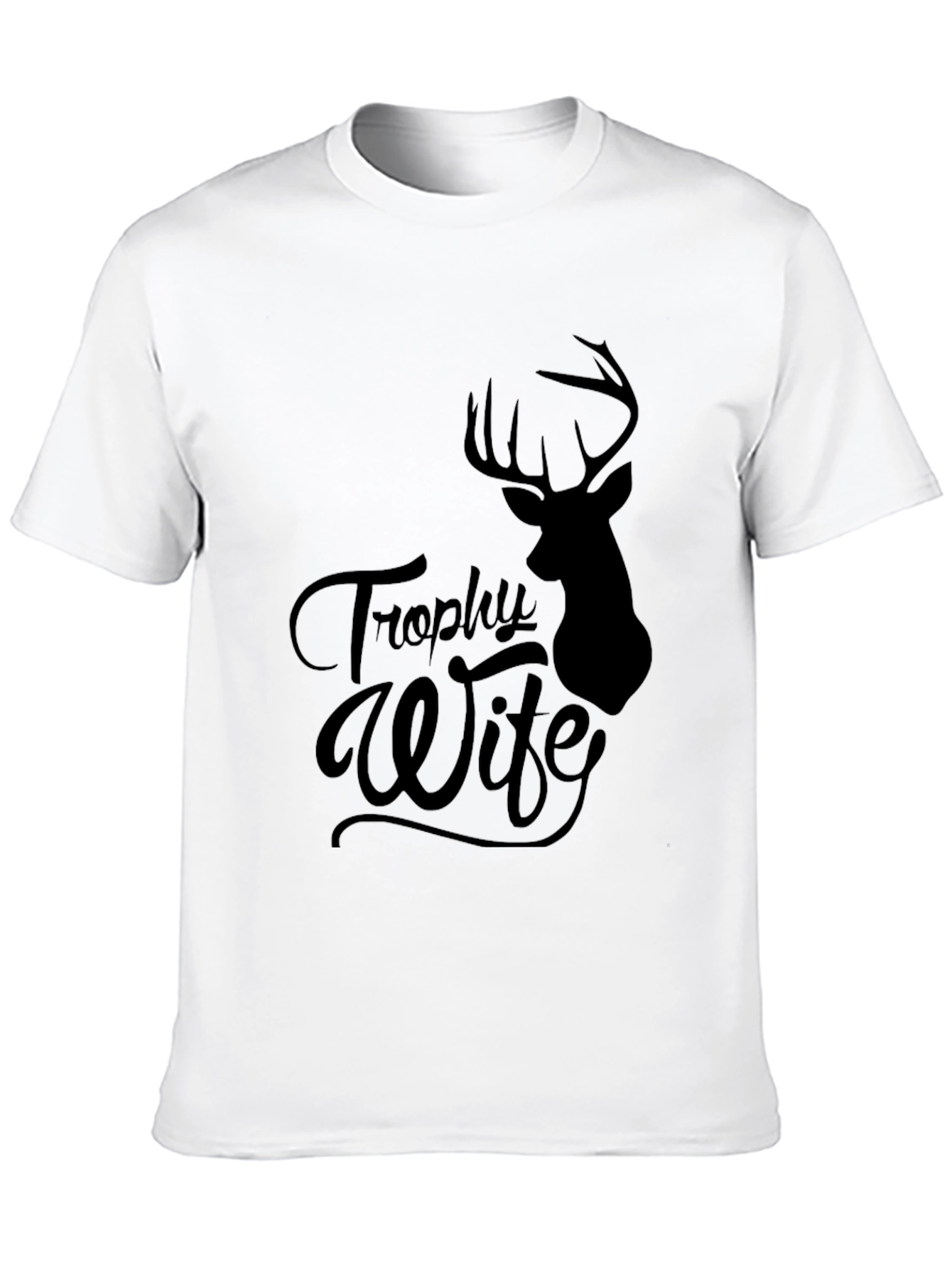 Trophy Wife Graphic Tee - Hunting Humor Shirt