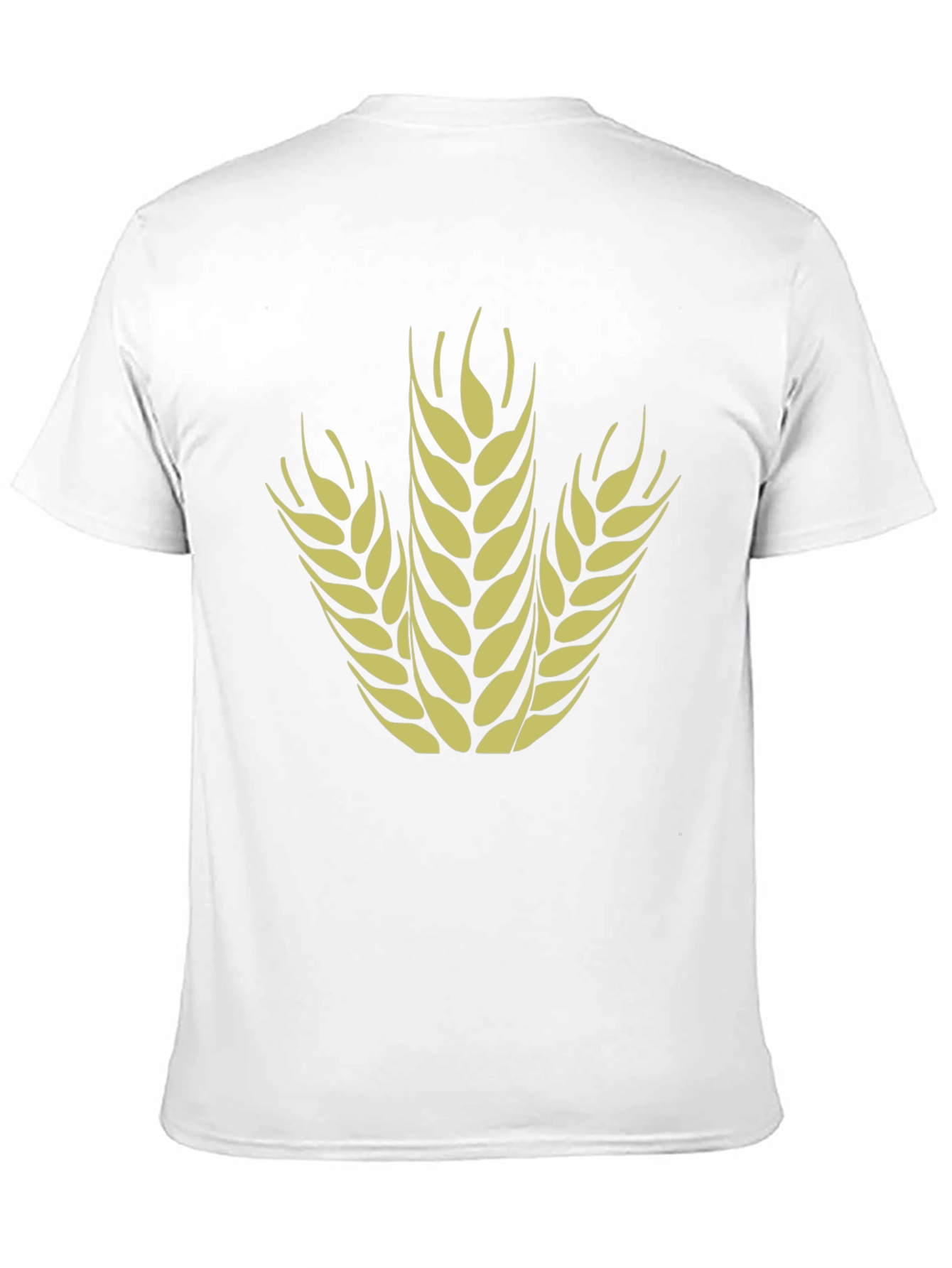 Wheat Graphic Tee - Stylish Black Cotton T-Shirt