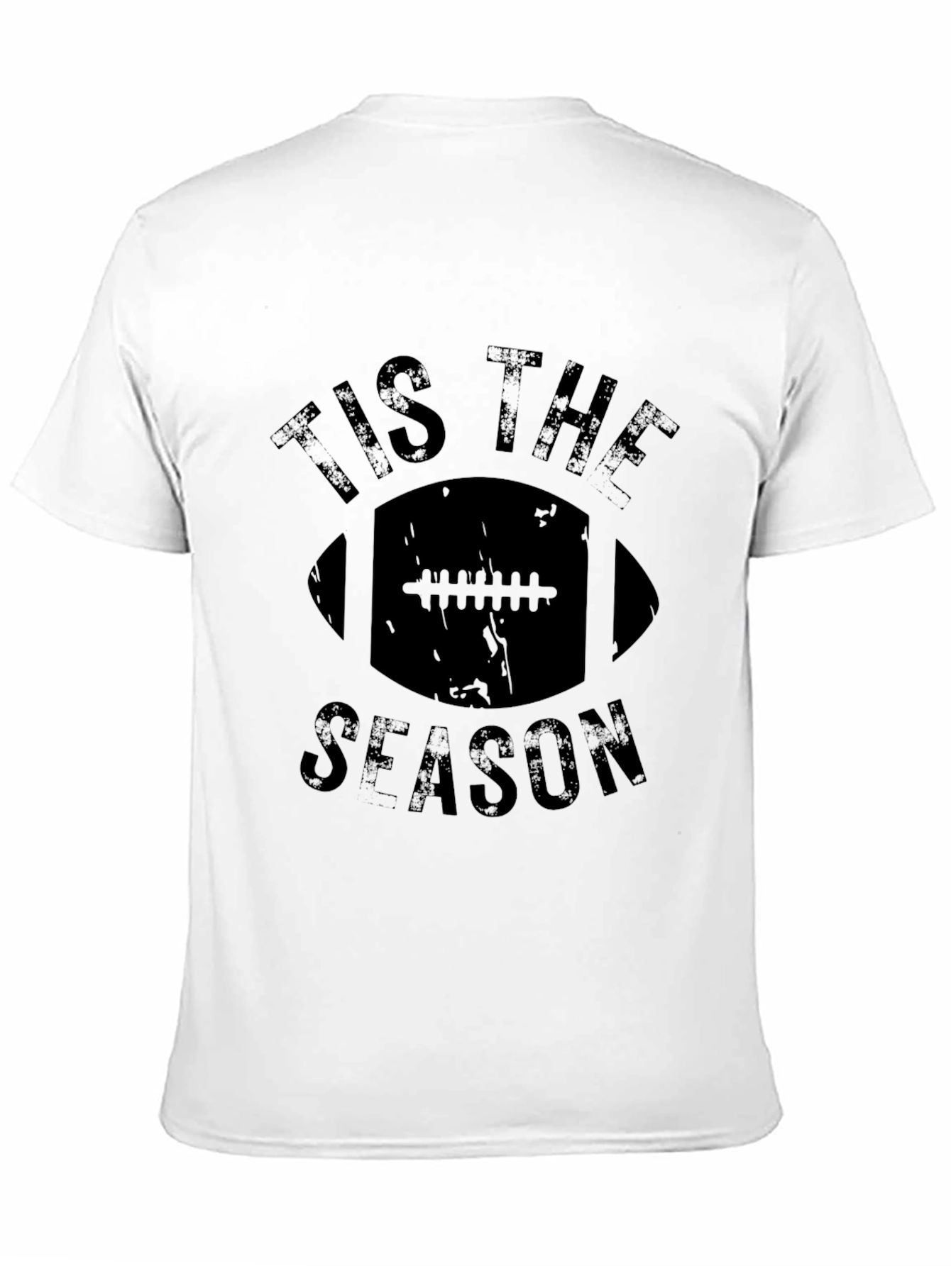 Tis The Season Football Graphic T-Shirt