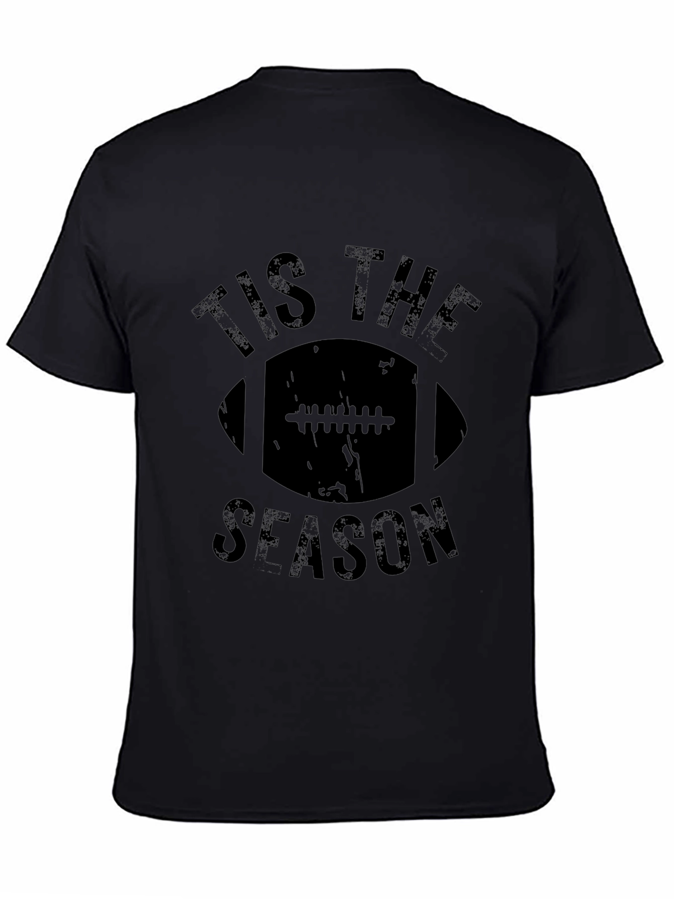 Tis The Season Football Graphic T-Shirt