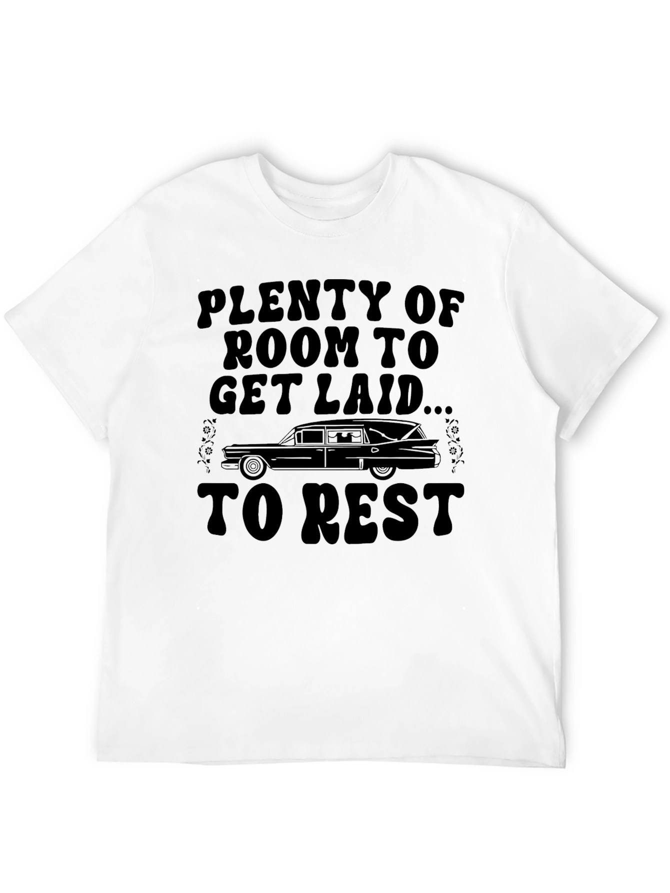 Plenty of Room Hearse Graphic T-Shirt