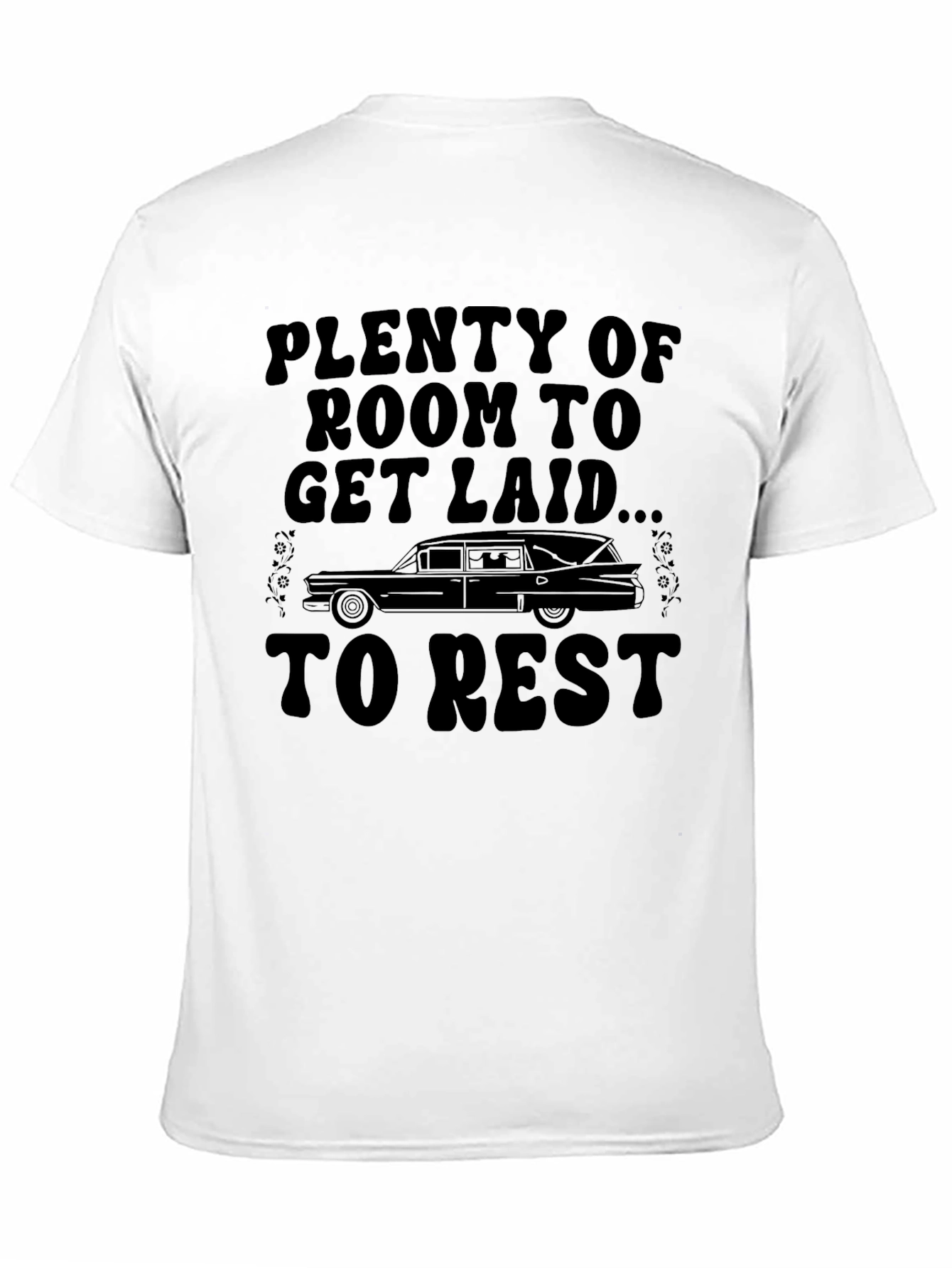 Plenty of Room Hearse Graphic T-Shirt