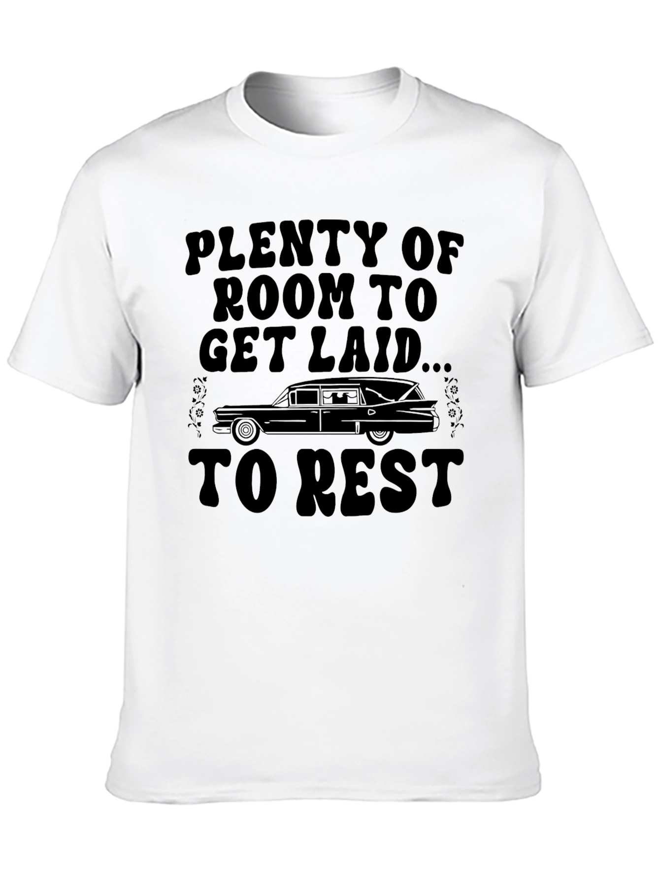 Plenty of Room Hearse Graphic T-Shirt