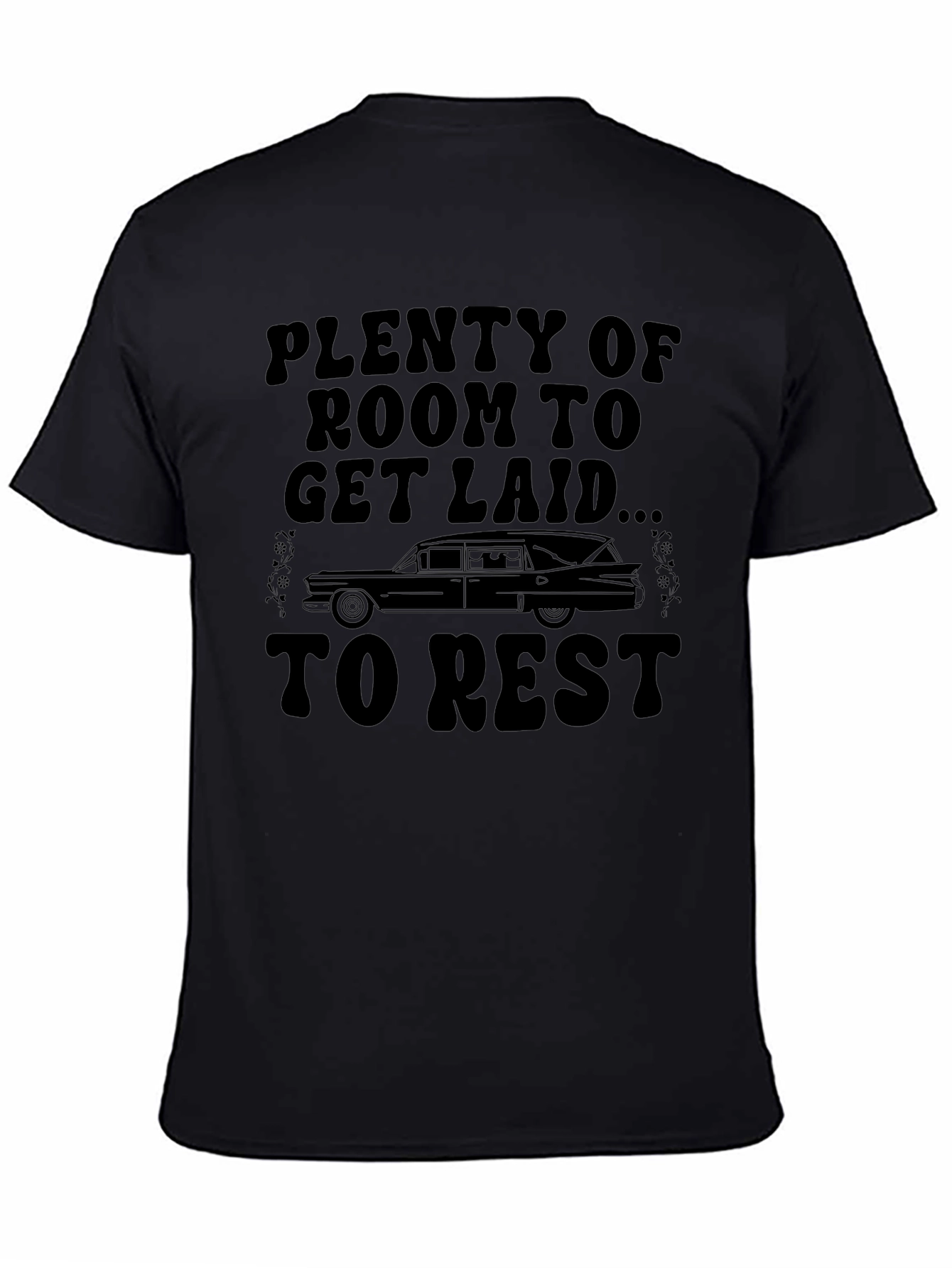 Plenty of Room Hearse Graphic T-Shirt