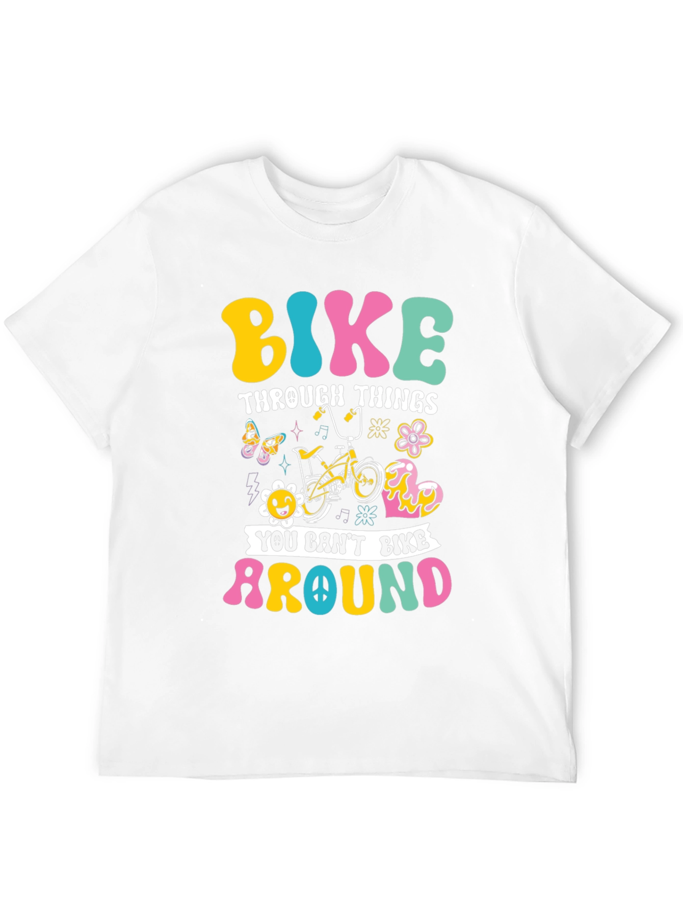 Bike Through Things Graphic Tee