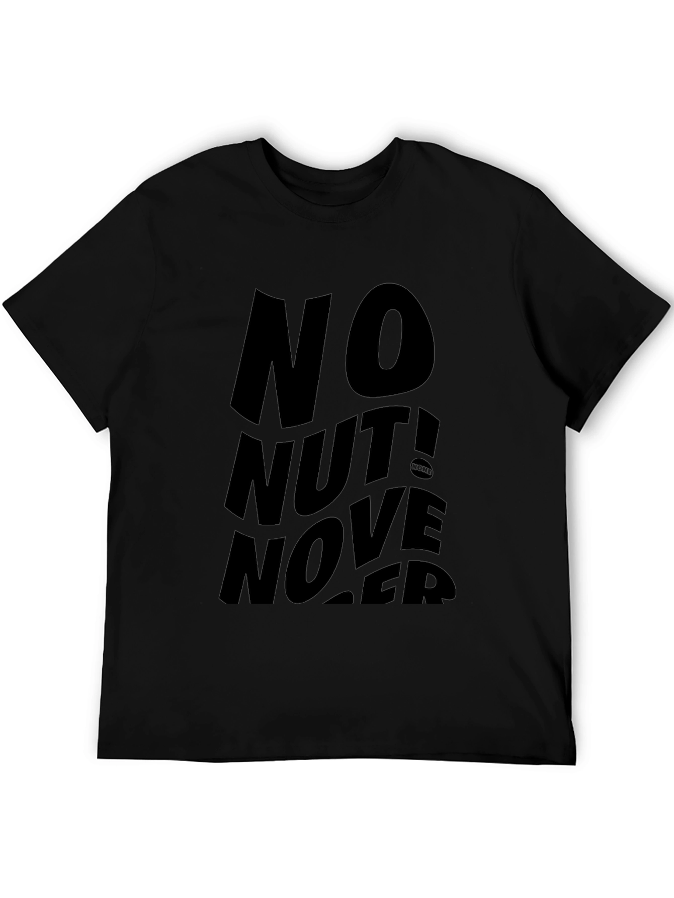 No Nut November Black T-Shirt