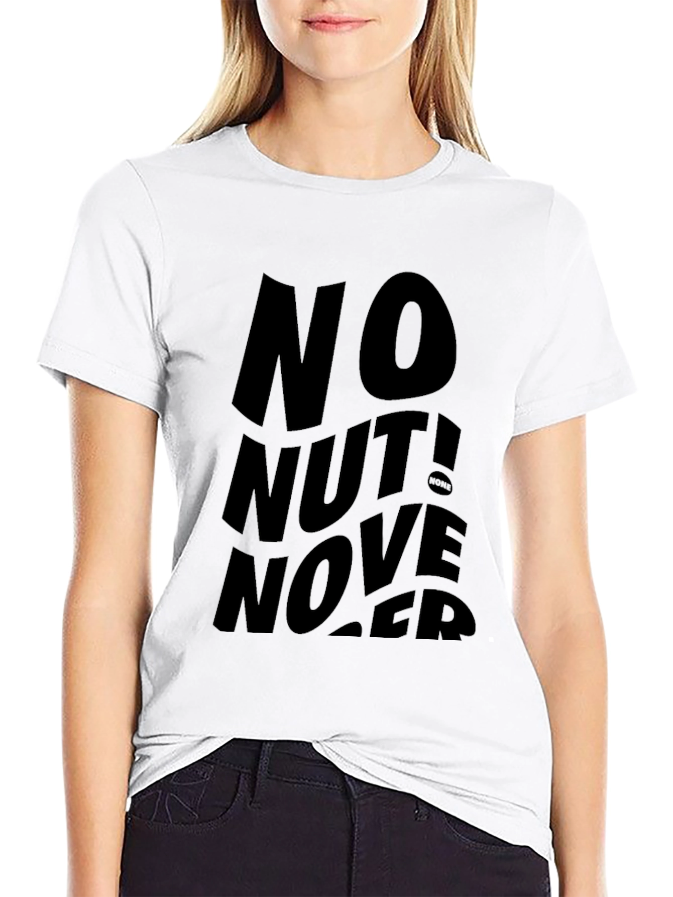 No Nut November Black T-Shirt
