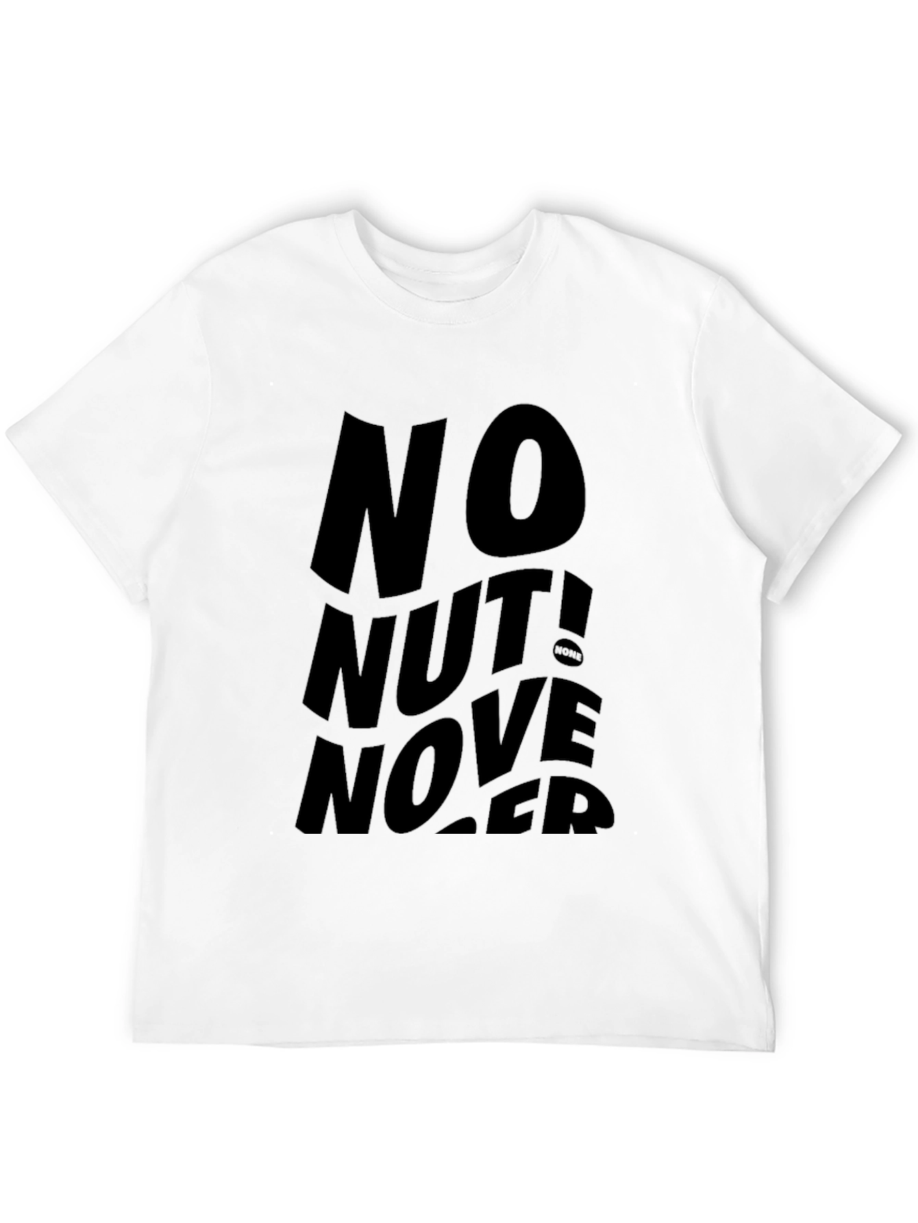 No Nut November Black T-Shirt