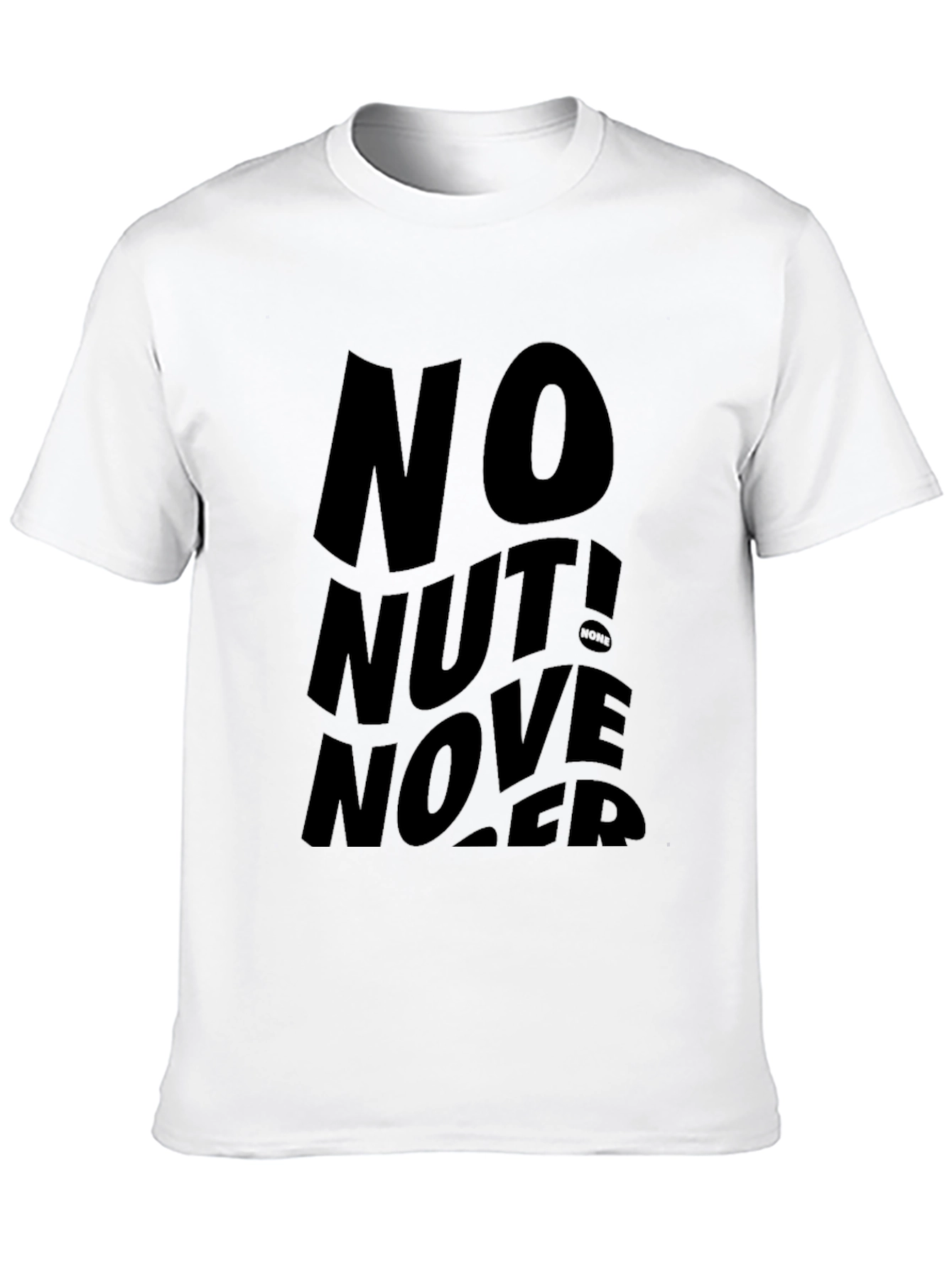 No Nut November Black T-Shirt