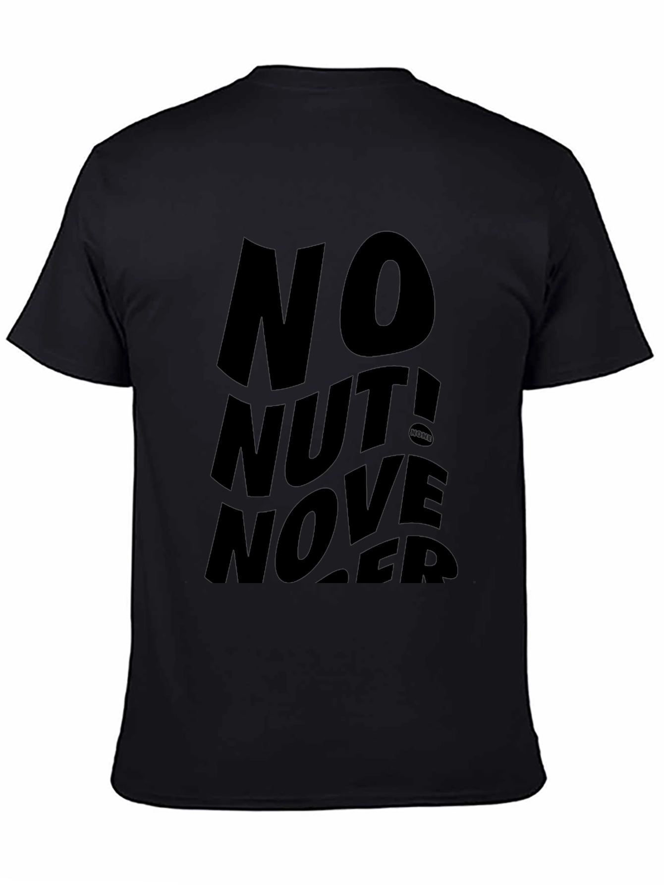 No Nut November Black T-Shirt