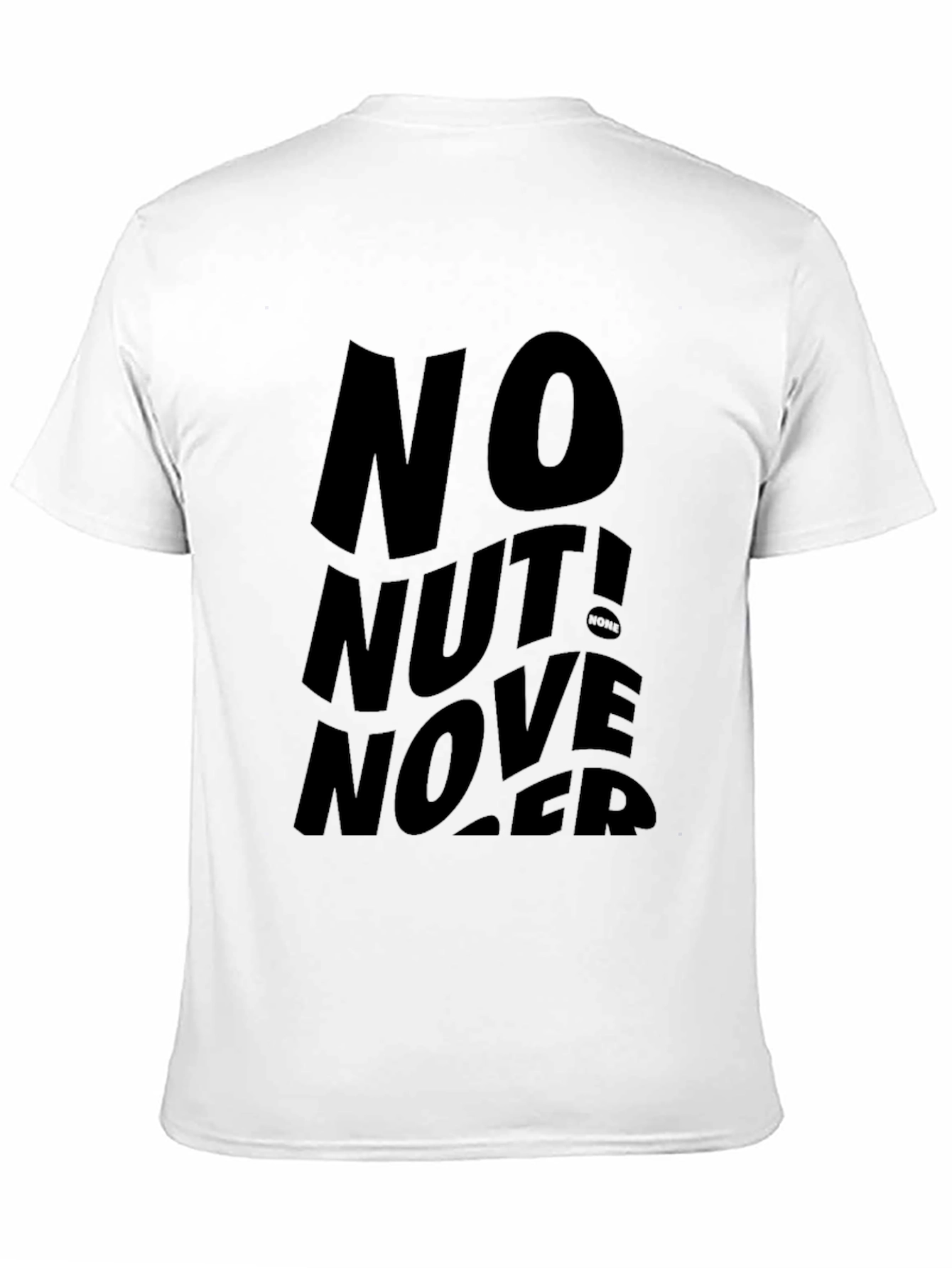No Nut November Black T-Shirt