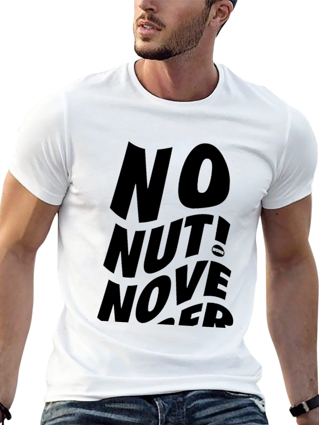 No Nut November Black T-Shirt