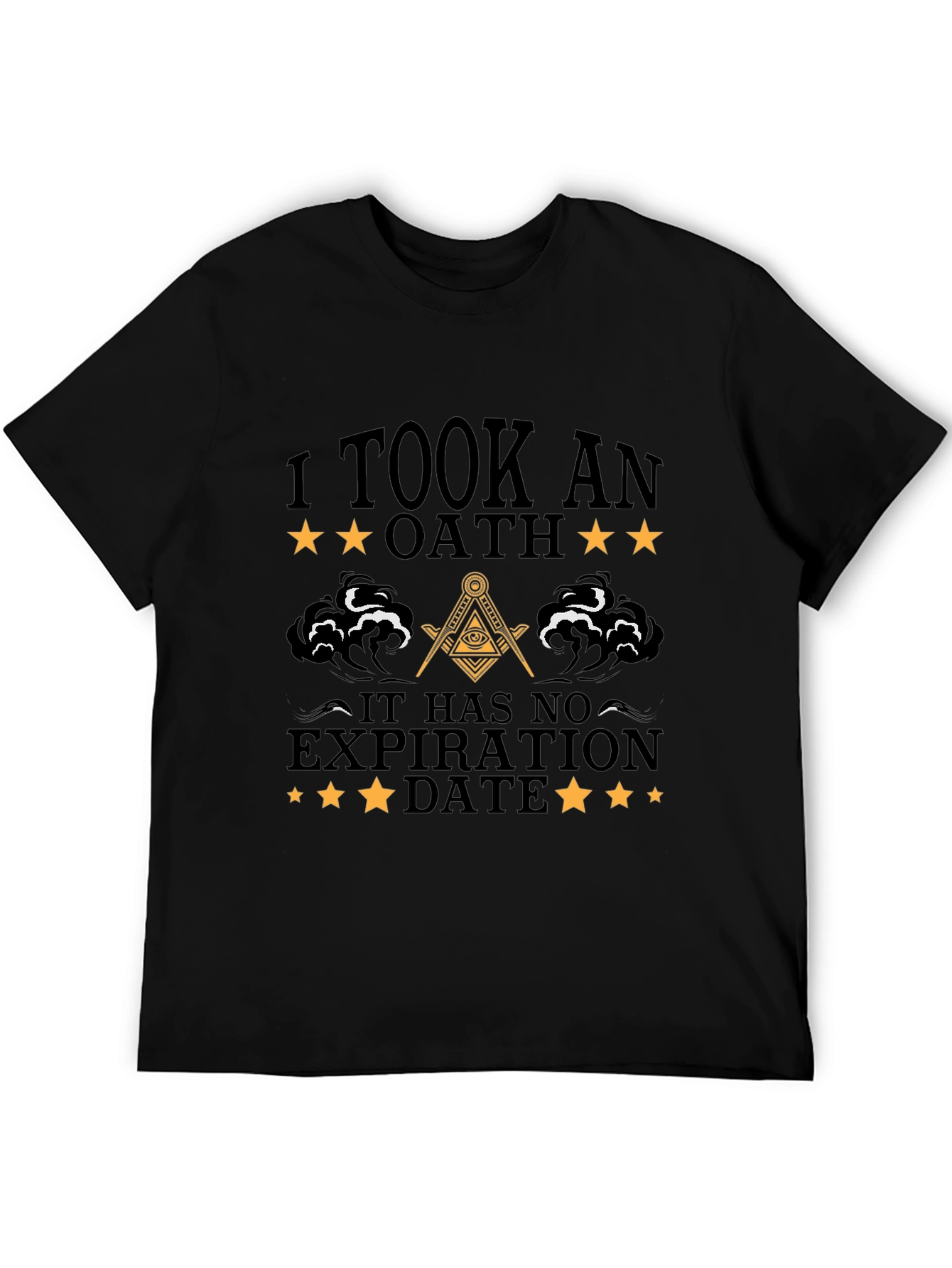 Oath No Expiration Date Black T-Shirt