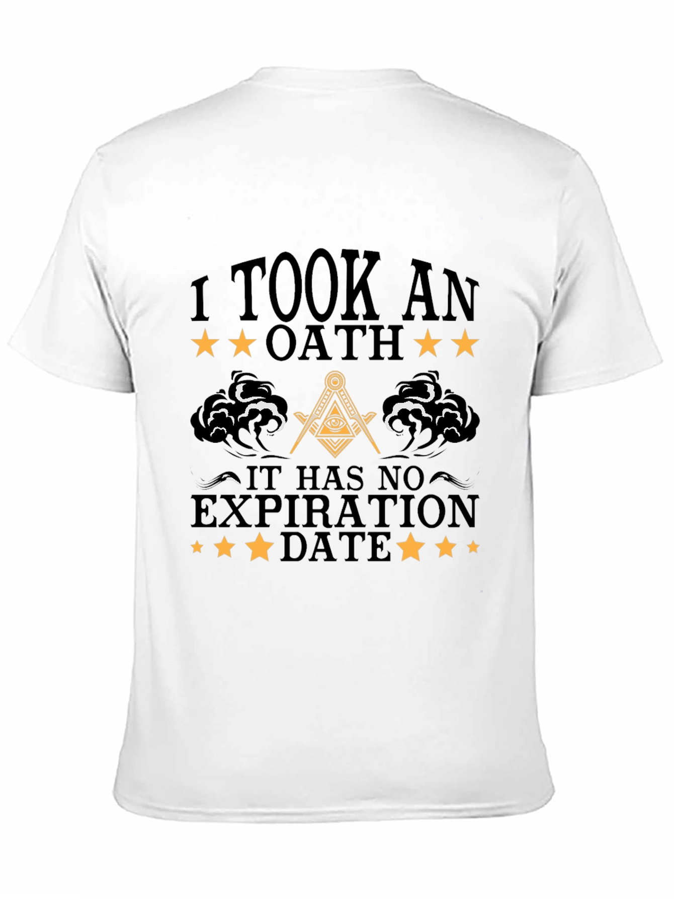 Oath No Expiration Date Black T-Shirt