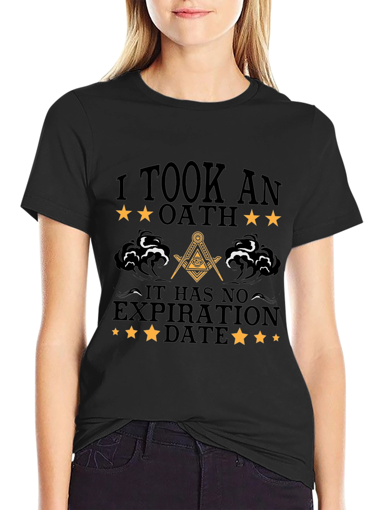 Oath No Expiration Date Black T-Shirt