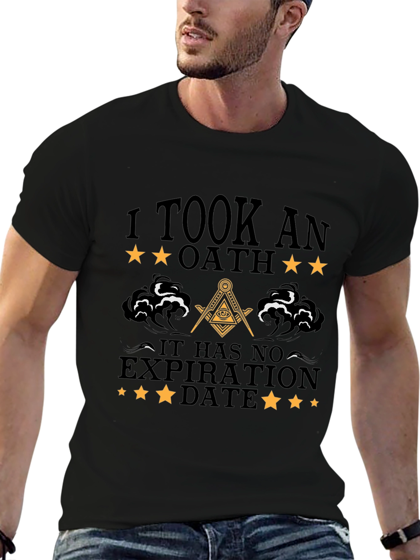 Oath No Expiration Date Black T-Shirt