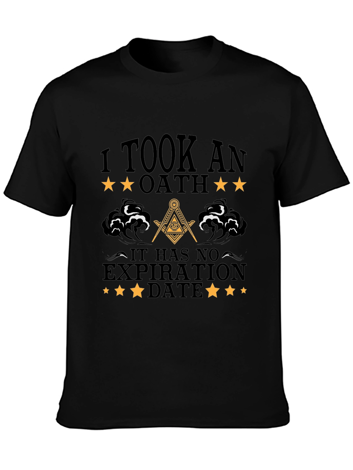 Oath No Expiration Date Black T-Shirt