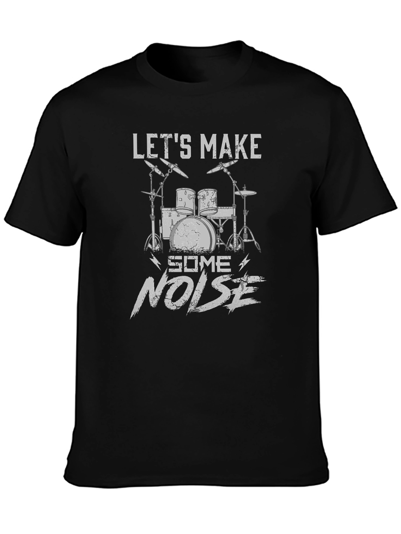Lets Make Some Noise Drum Set T-Shirt
