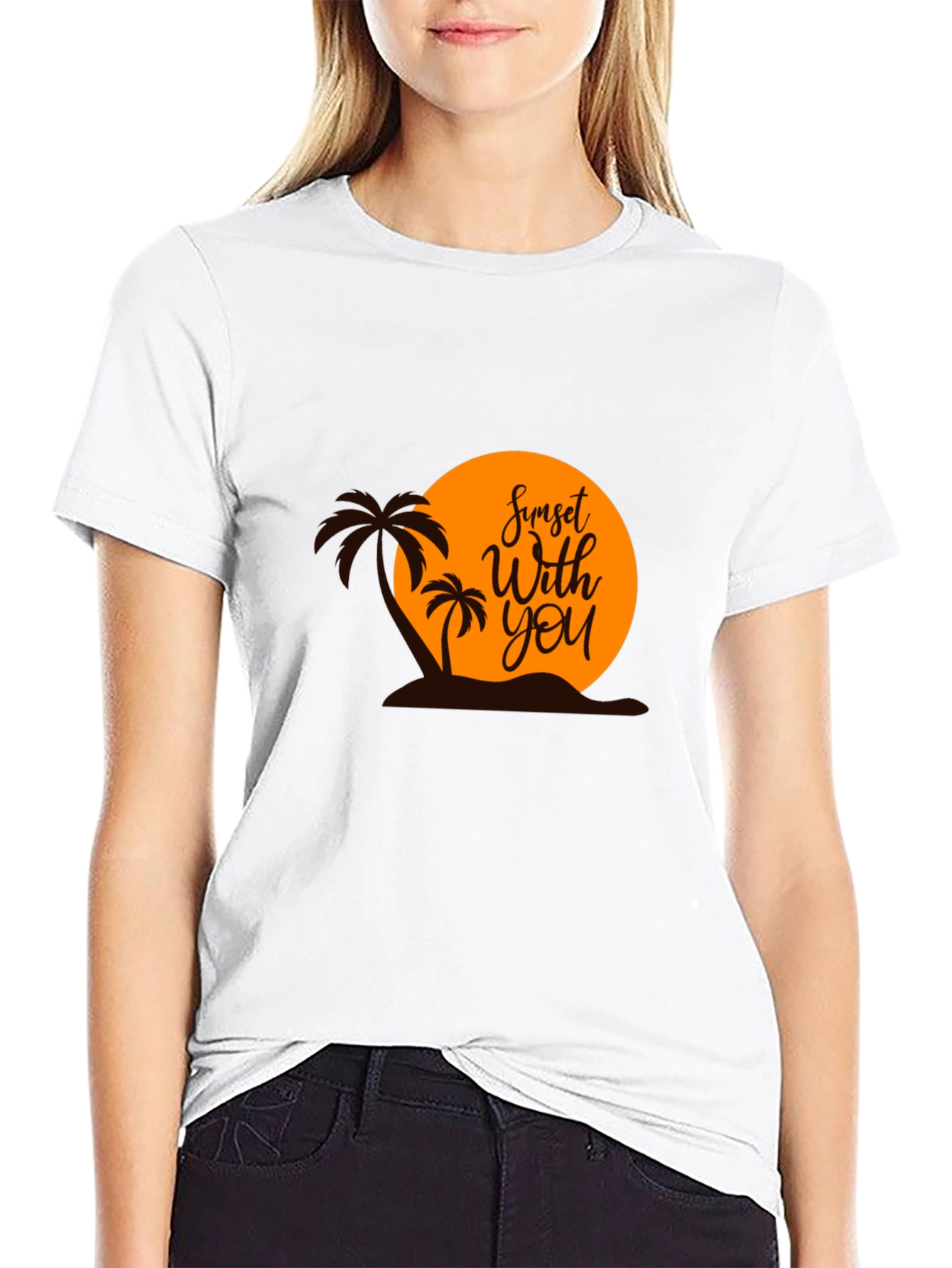 Sunset with You Graphic T-Shirt