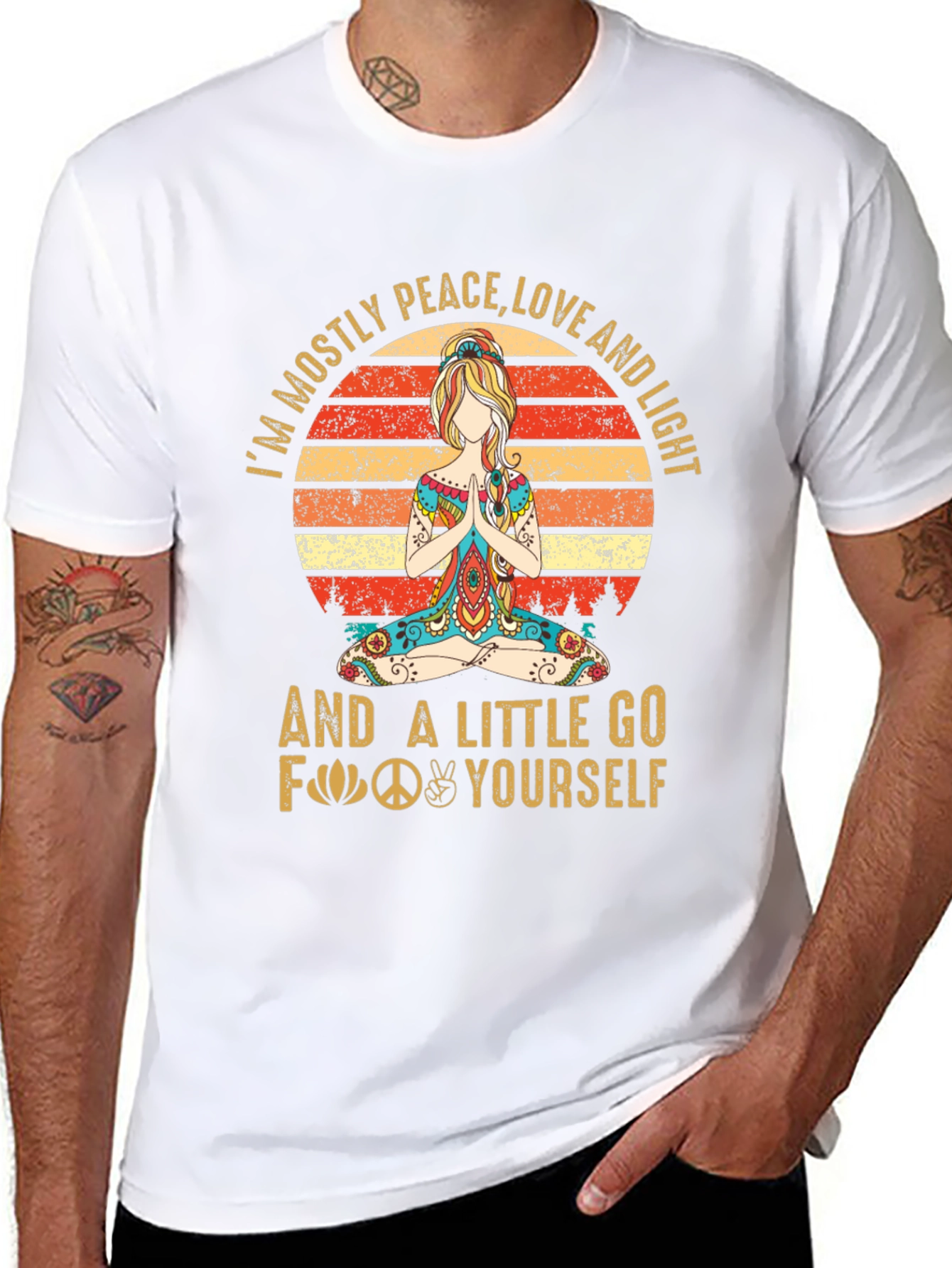 Peace Love & Light Graphic Tee
